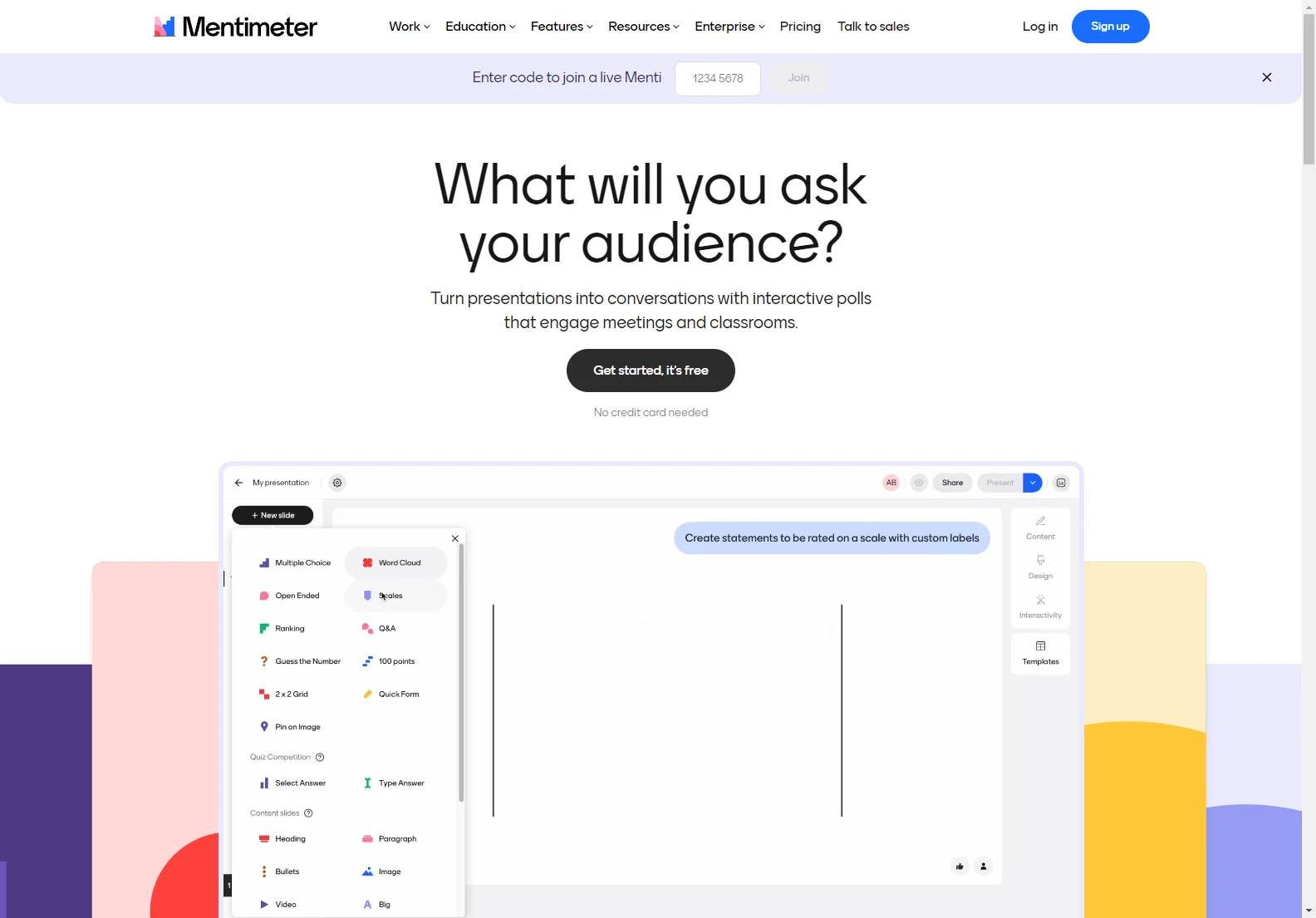 Mentimeter: The AI-Powered Interactive Presentation Tool for Engaging Audiences