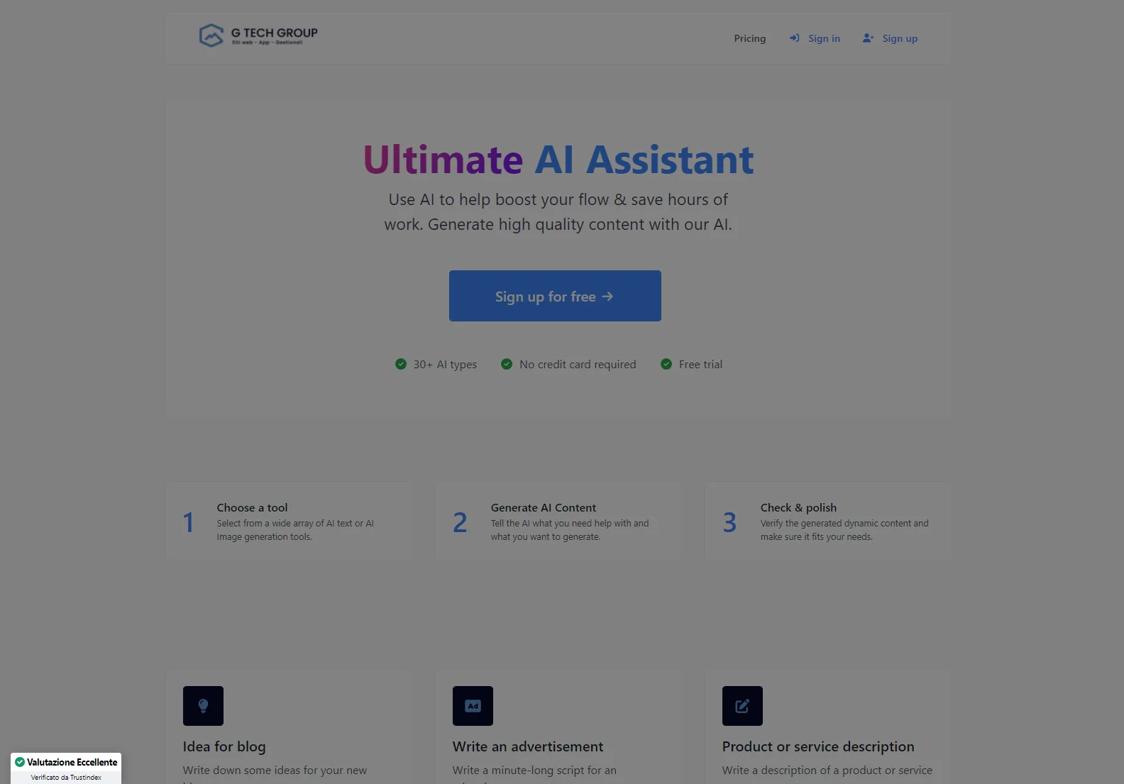 Ultimate AI Assistant - Peter AI: Boost Workflow & Content Quality