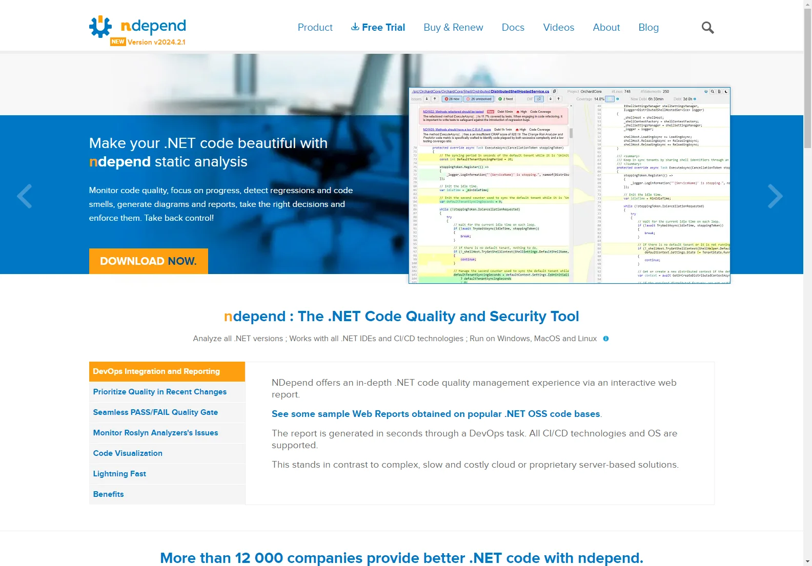 Enhance.NET Code Quality with NDepend