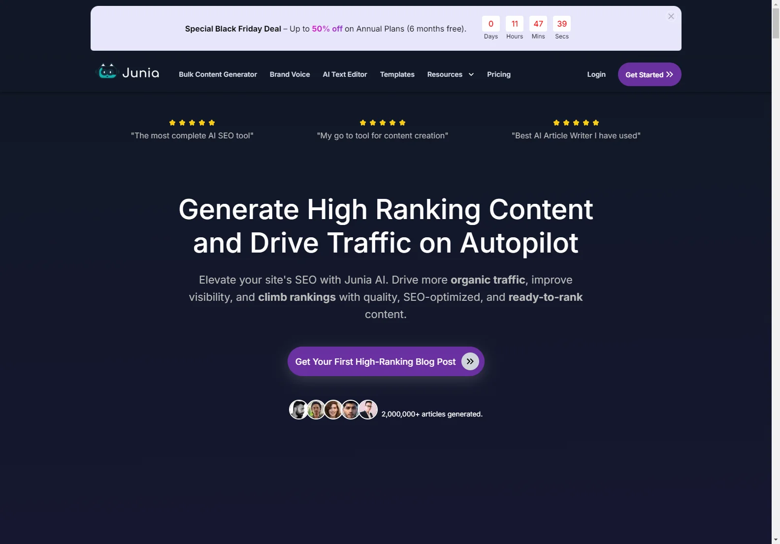 Junia AI: The Ultimate SEO & Content Generator