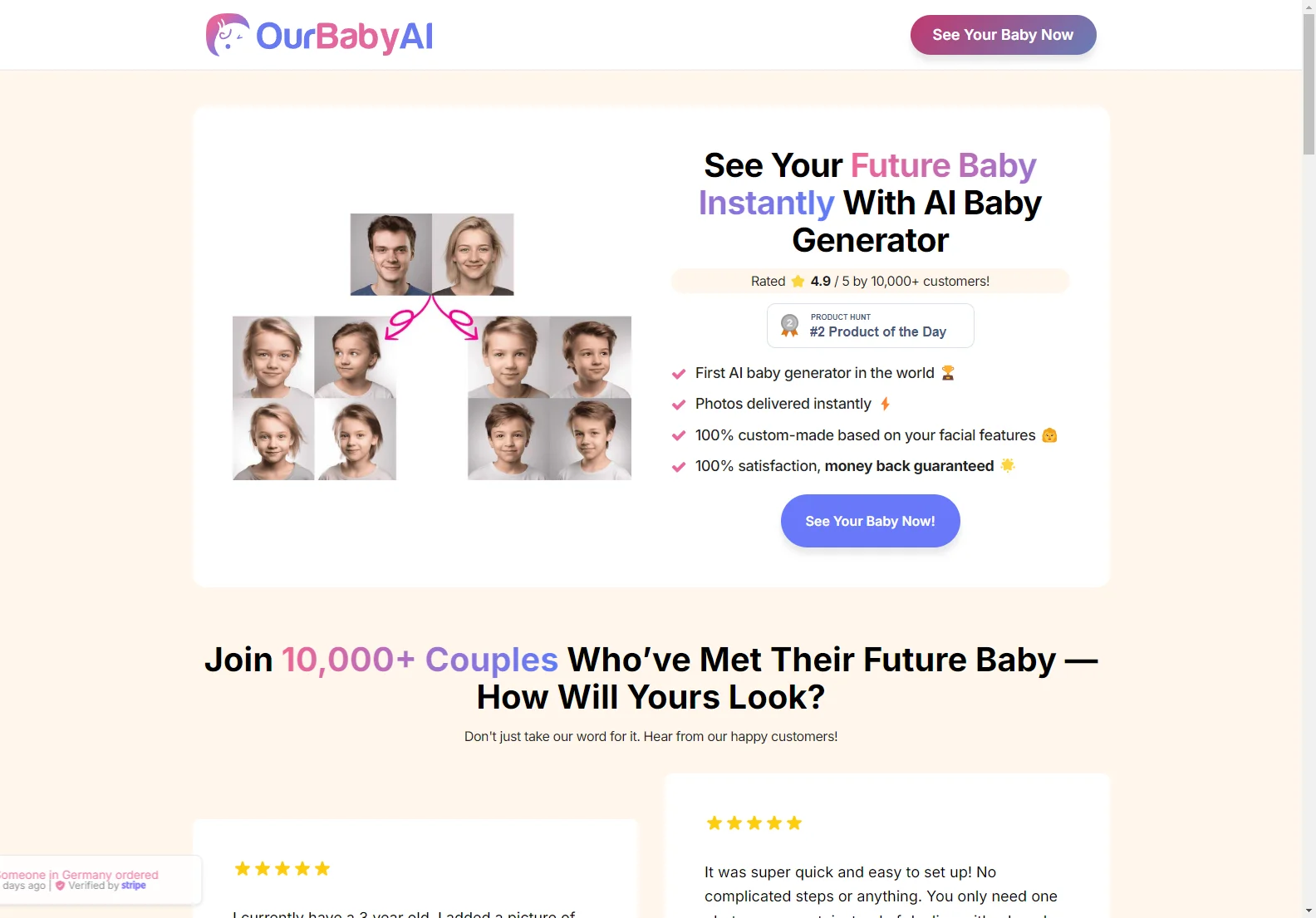 OurBabyAI: The Premier AI Baby Generator for Your Future