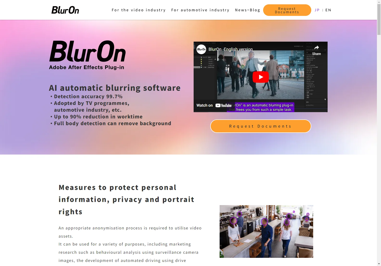 BlurOn: Transform Video Editing with AI-Powered Masking