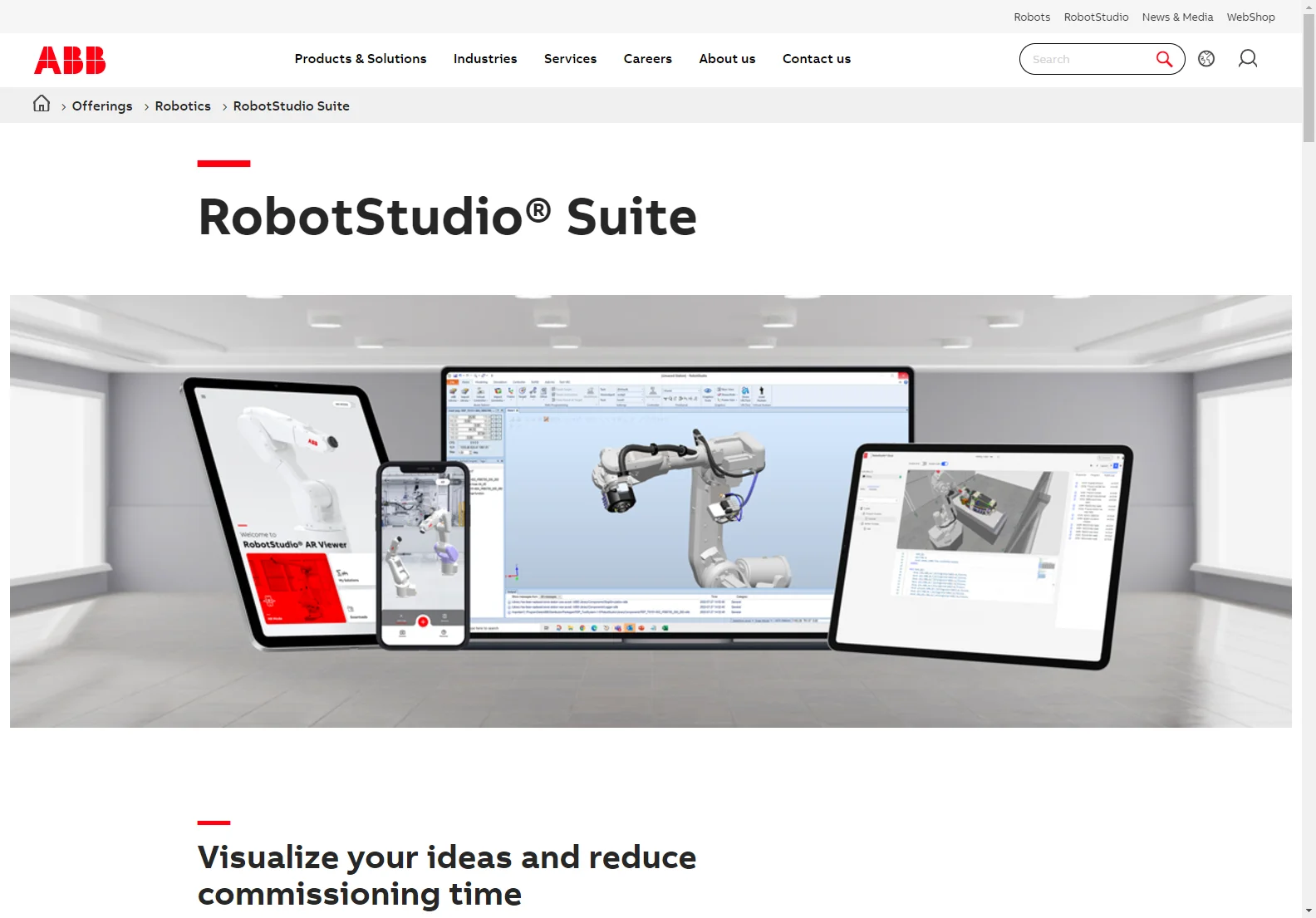 Maximize Productivity with RobotStudio Suite by ABB