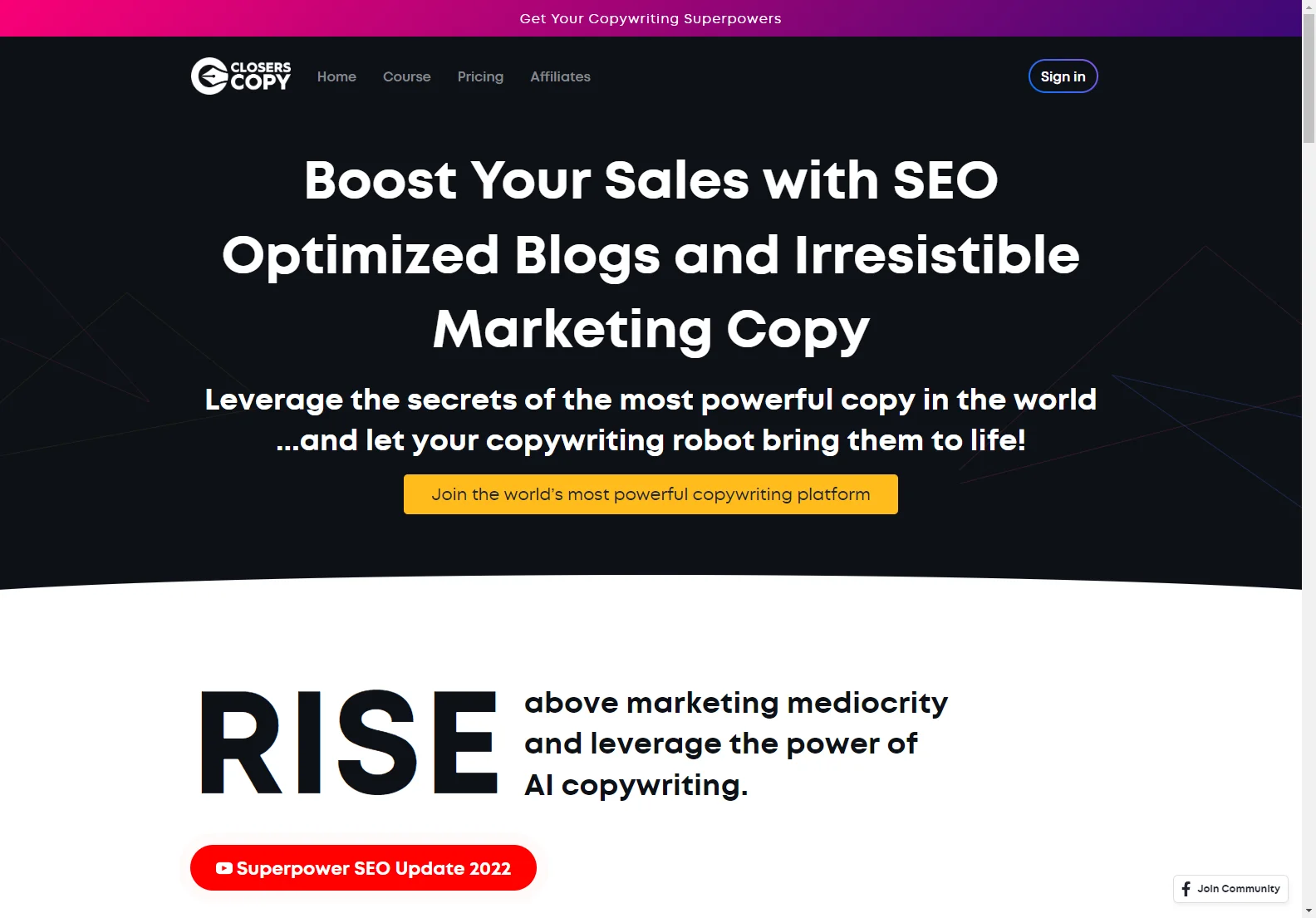 Boost Your Content with ClosersCopy's AI Copywriting