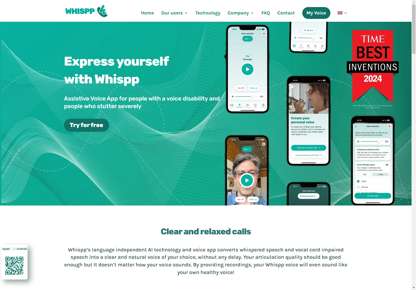 Whispp: Empowering Clear Communication for All