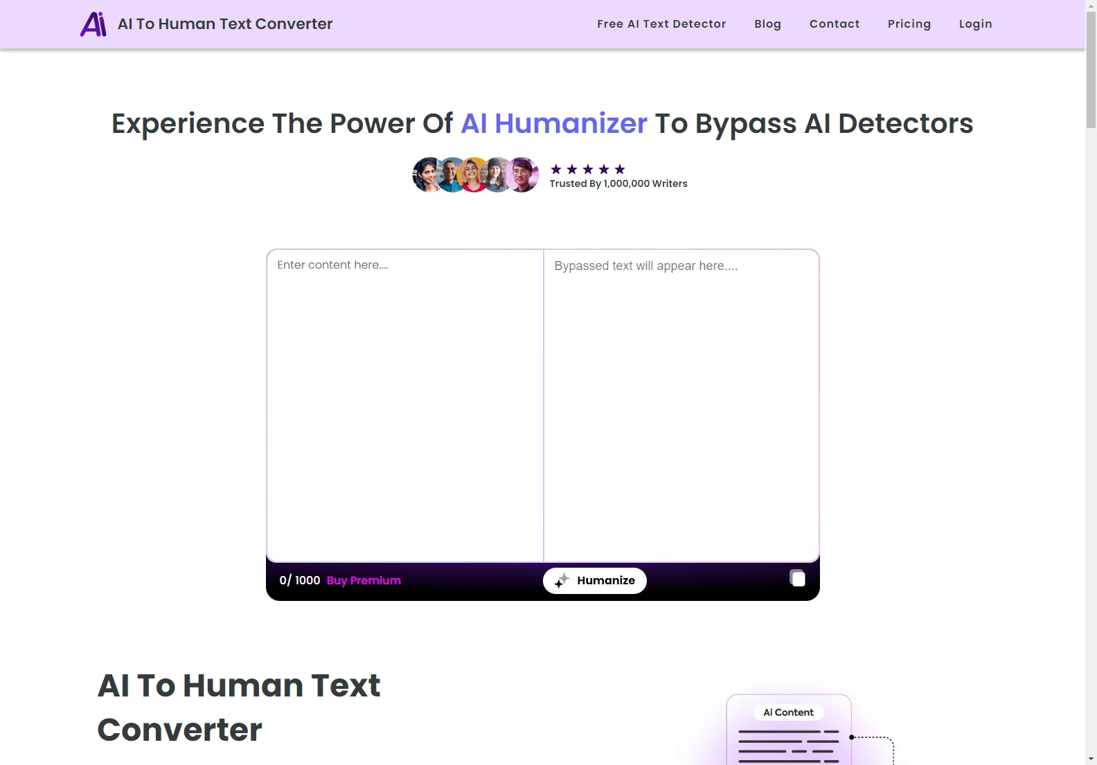 AI to Human Text Converter: Free Humanization of AI Text for All