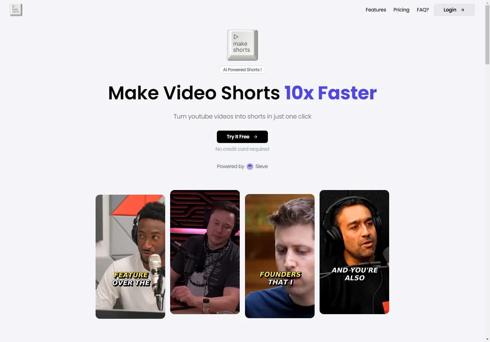 MakeShorts - Transform YouTube Videos into Shorts Easily