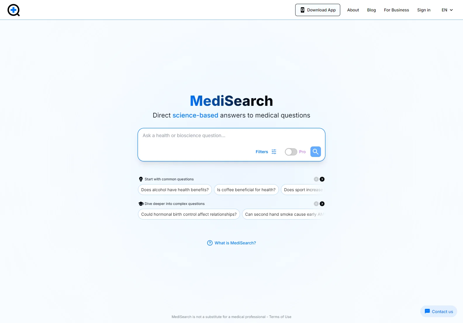 MediSearch: Science-Based Medical Insights at Your Fingertips