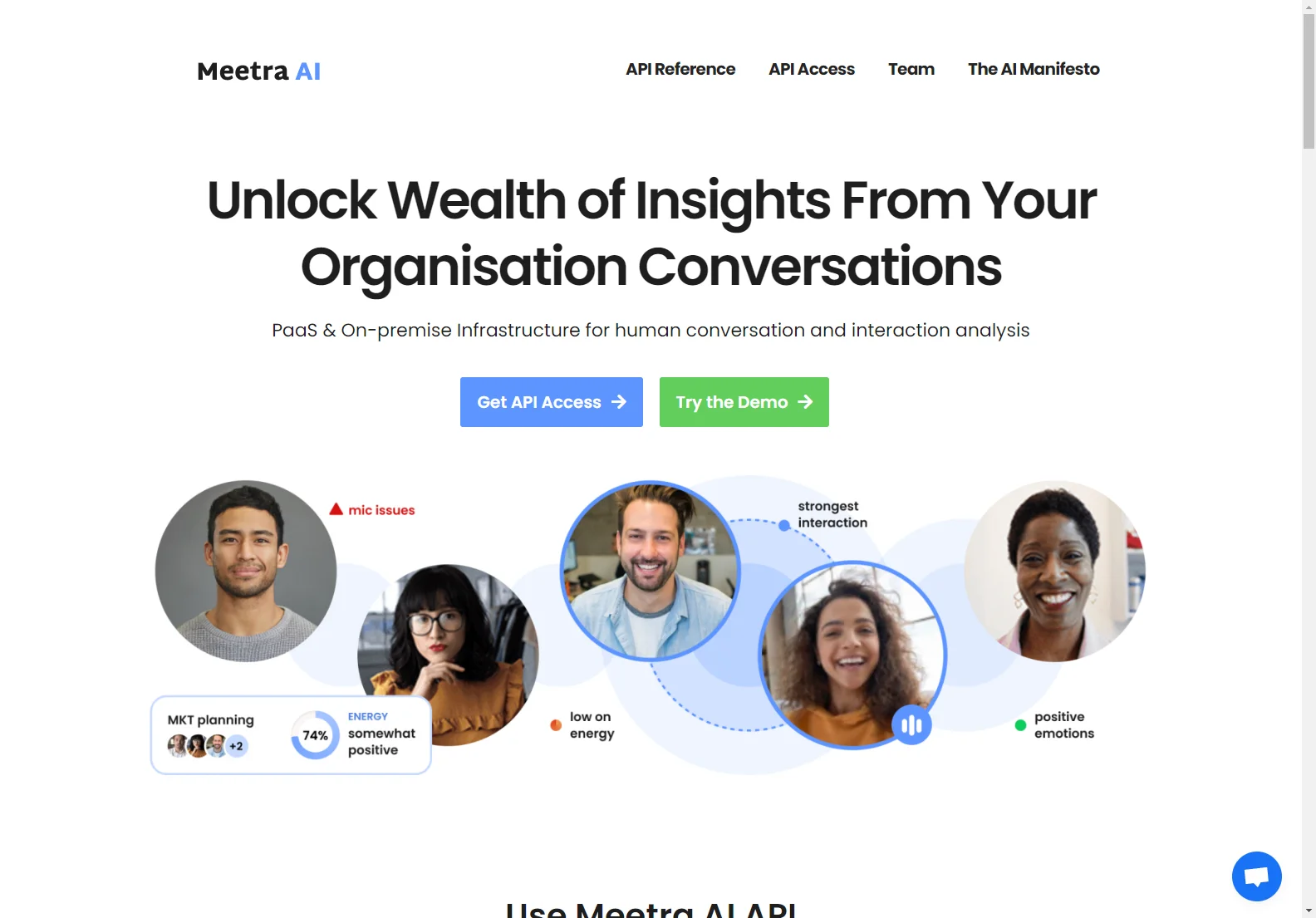 Meetra AI - Unleashing Conversation Insights for Success