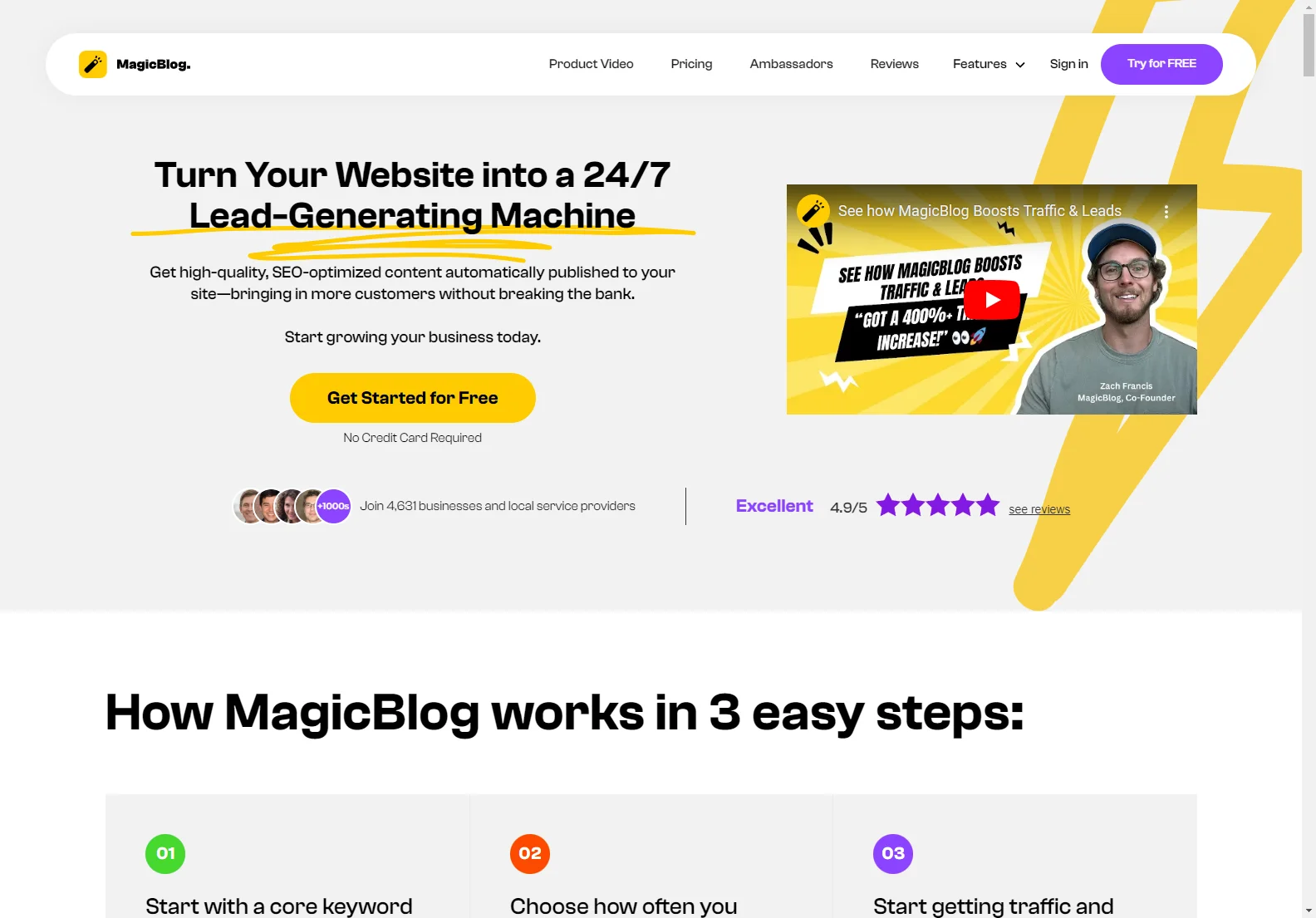 MagicBlog: Boost Traffic and Sales with AI-Powered SEO Content