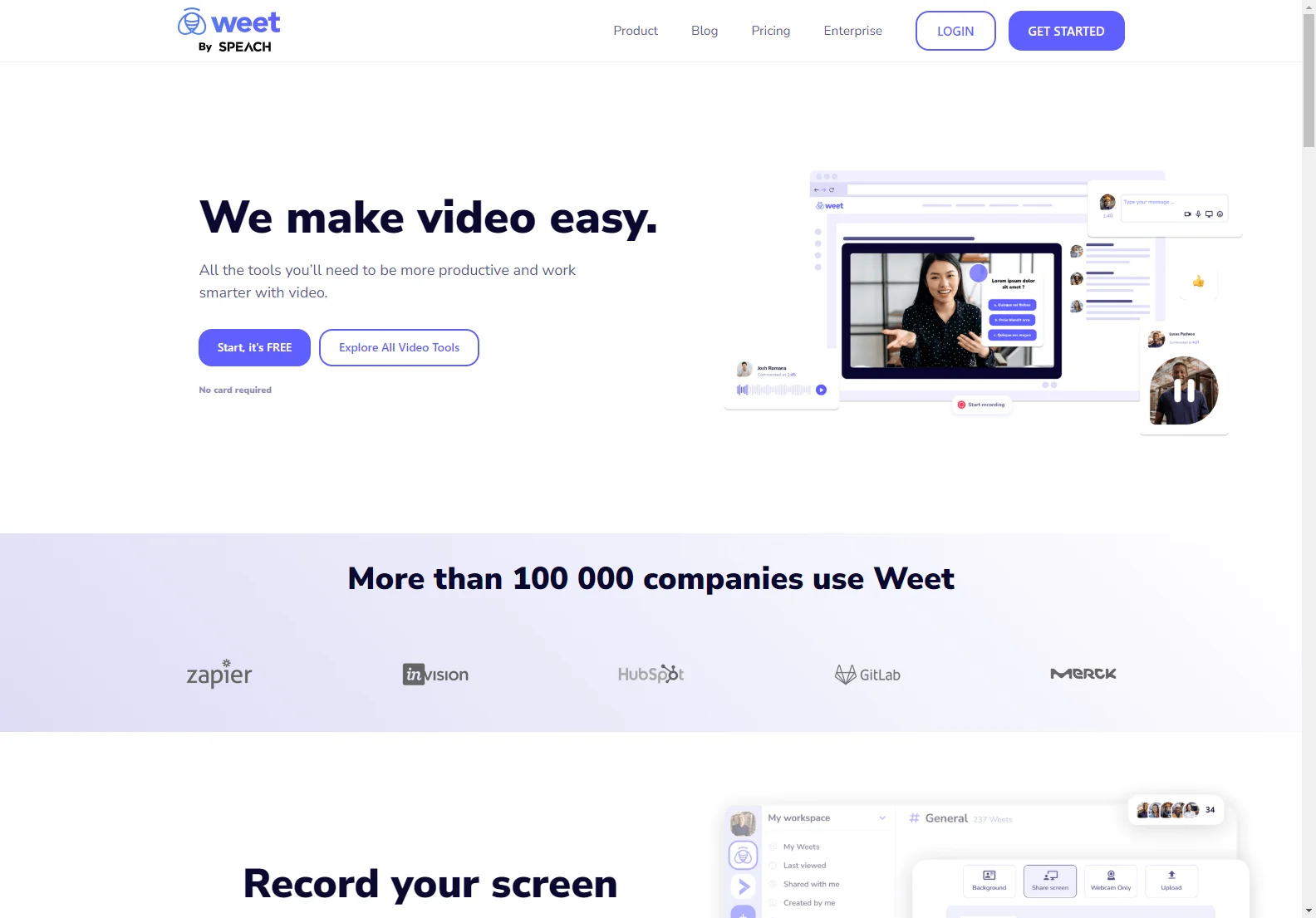 Weet: Create Interactive Training Videos with Ease