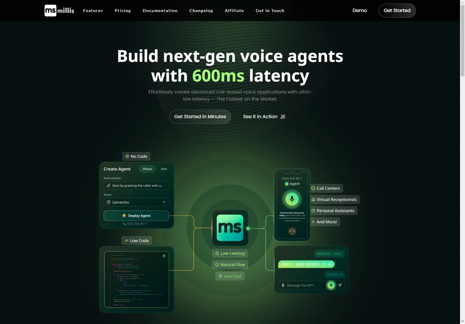 Millis AI - Revolutionizing Voice Agents with Ultra-Low Latency