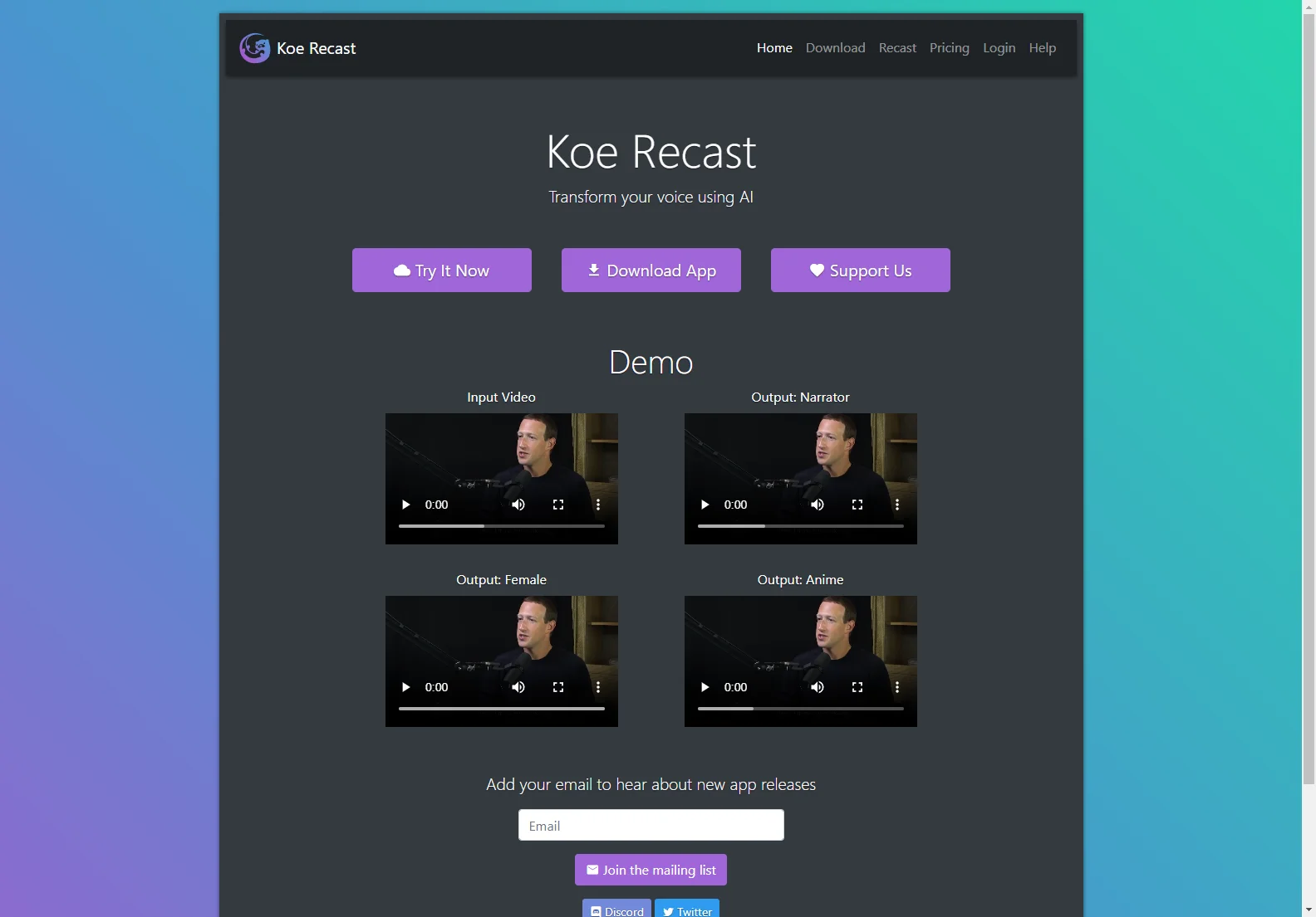 Koe Recast: Transforming Voices with AI for Amazing Results