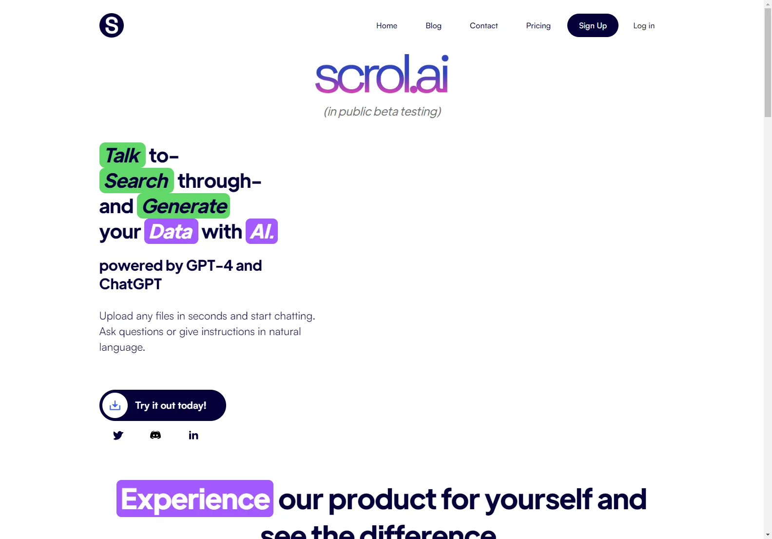 scrol.ai: Empowering Users with Advanced AI Solutions