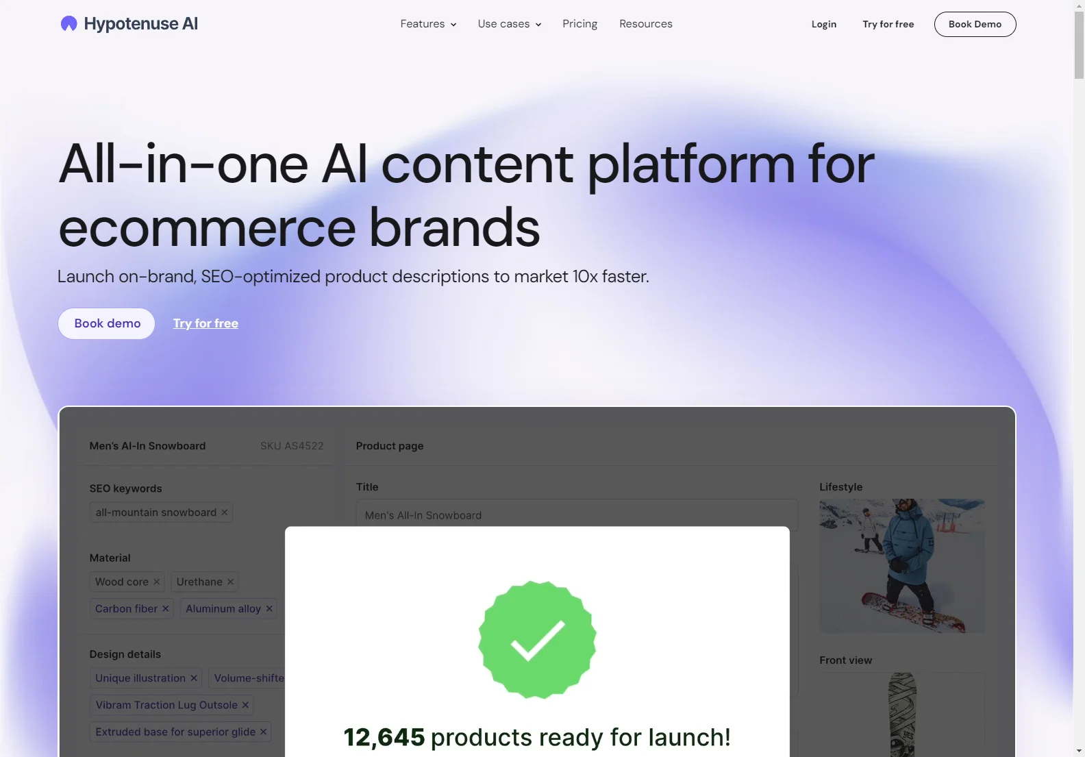 Hypotenuse AI: Empowering Ecommerce with AI Content