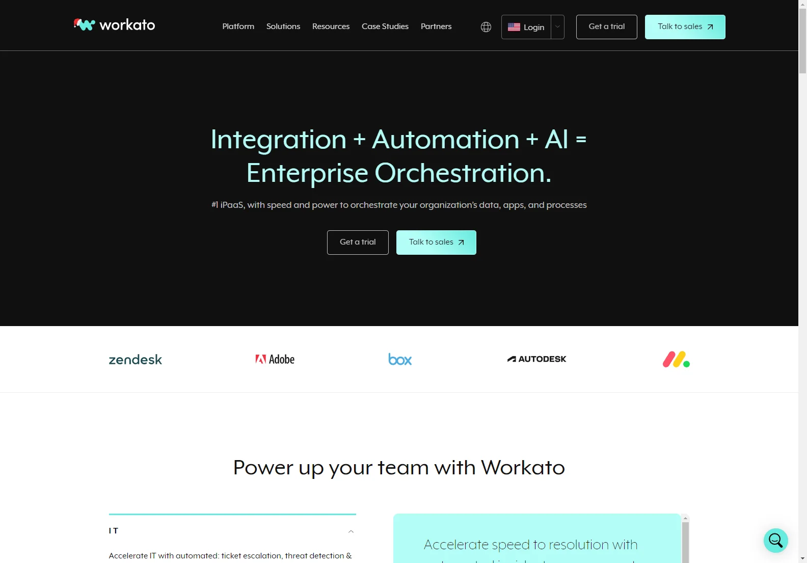 Workato: The Premier AI-Powered iPaaS for Enterprise Orchestration