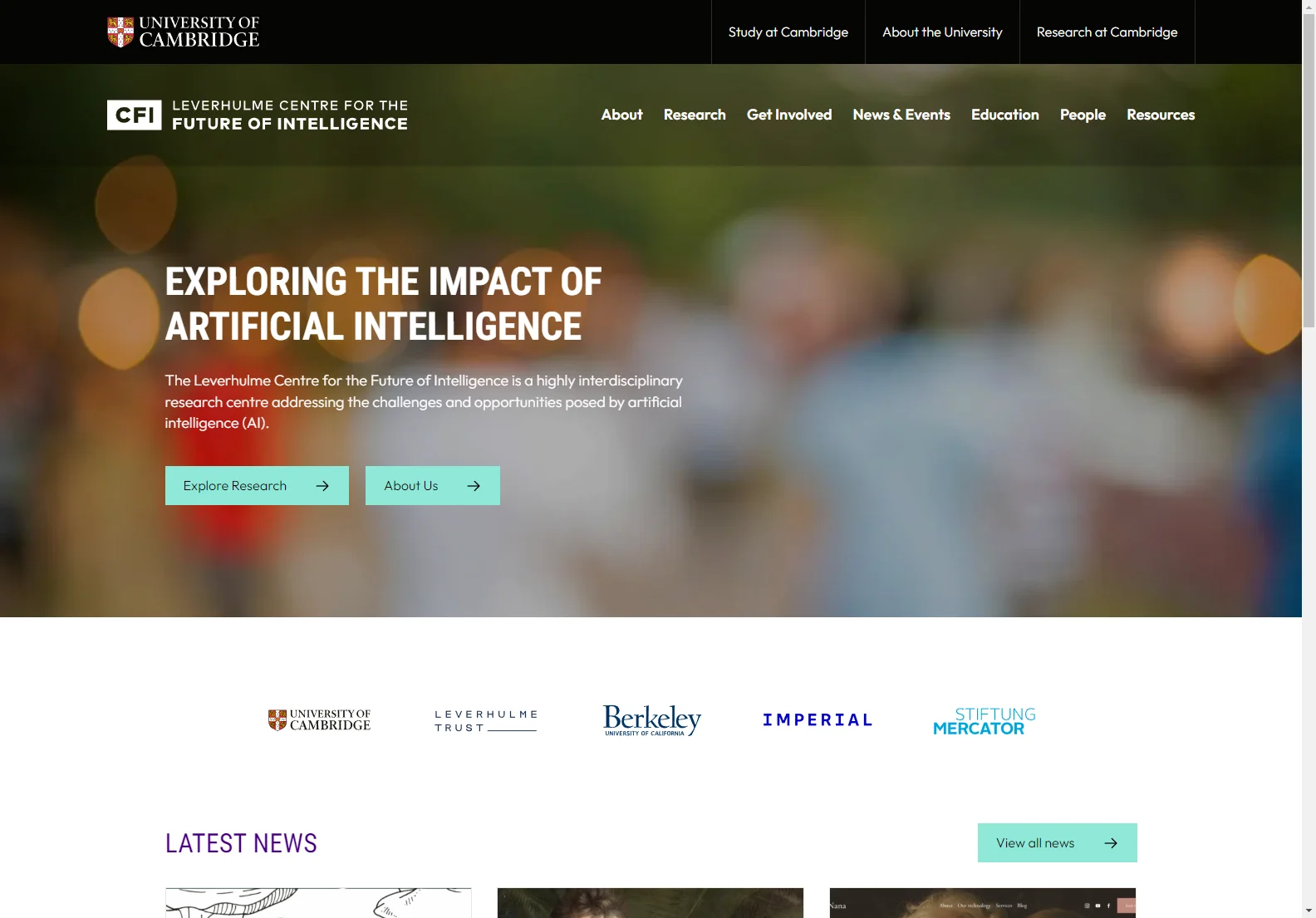 Leverhulme Centre for the Future of Intelligence: Unraveling AI's Impact and Opportunities