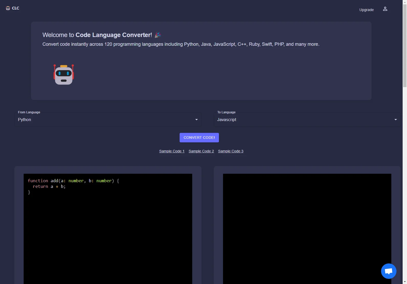 Code Language Converter: Convert Code Instantly Across 120 Programming Languages with AI