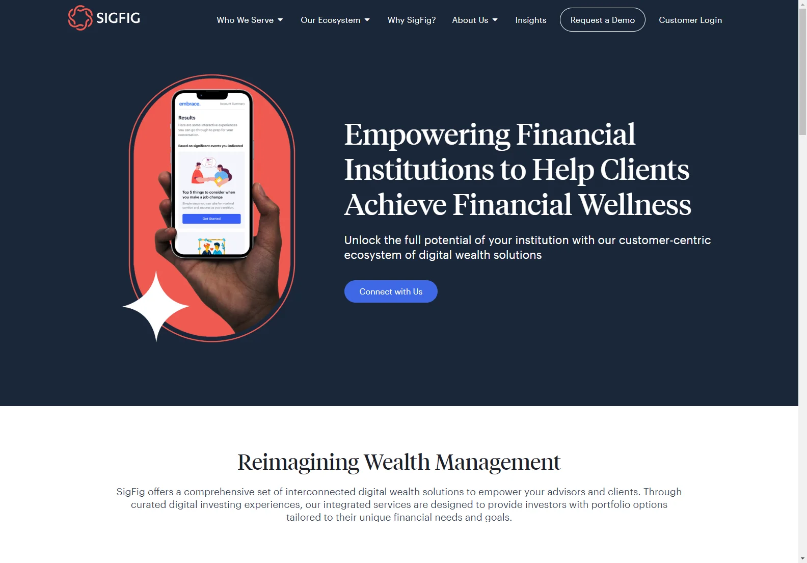 SigFig: Empowering Financial Institutions with Digital Wealth Solutions