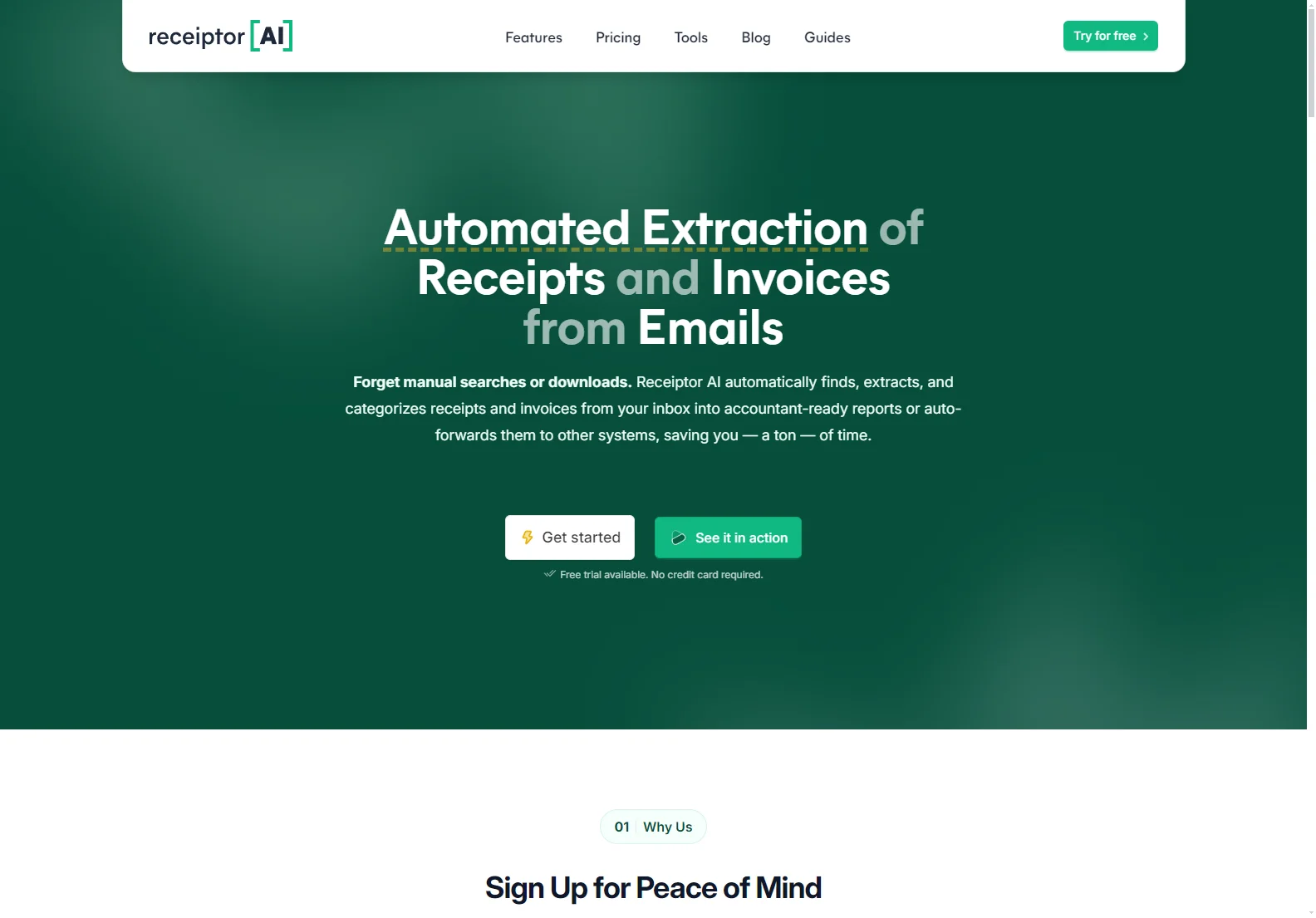 Receiptor AI: Streamline Receipt & Invoice Management