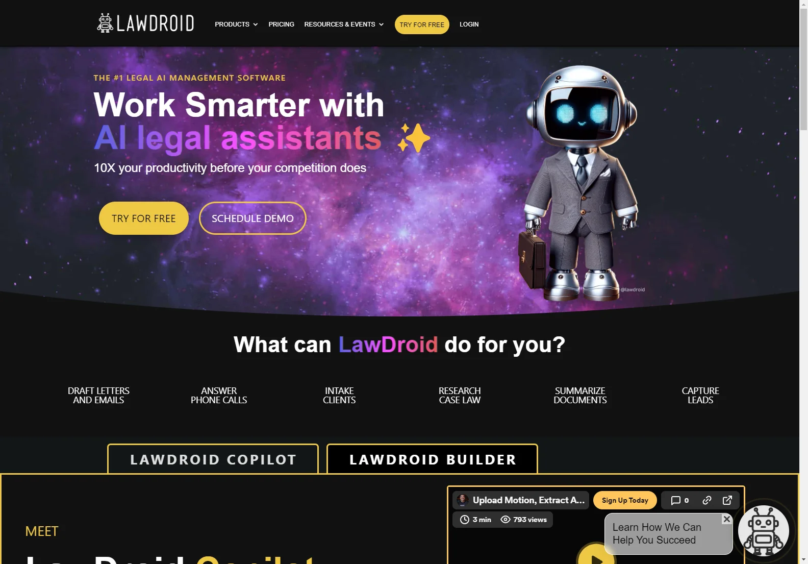 LawDroid: Empowering Legal Work with AI Innovation