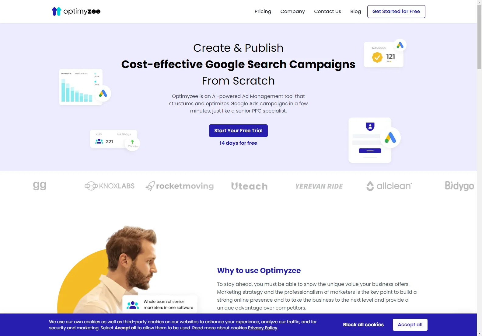 Optimizee: Boost Your Google Ads Campaigns with AI