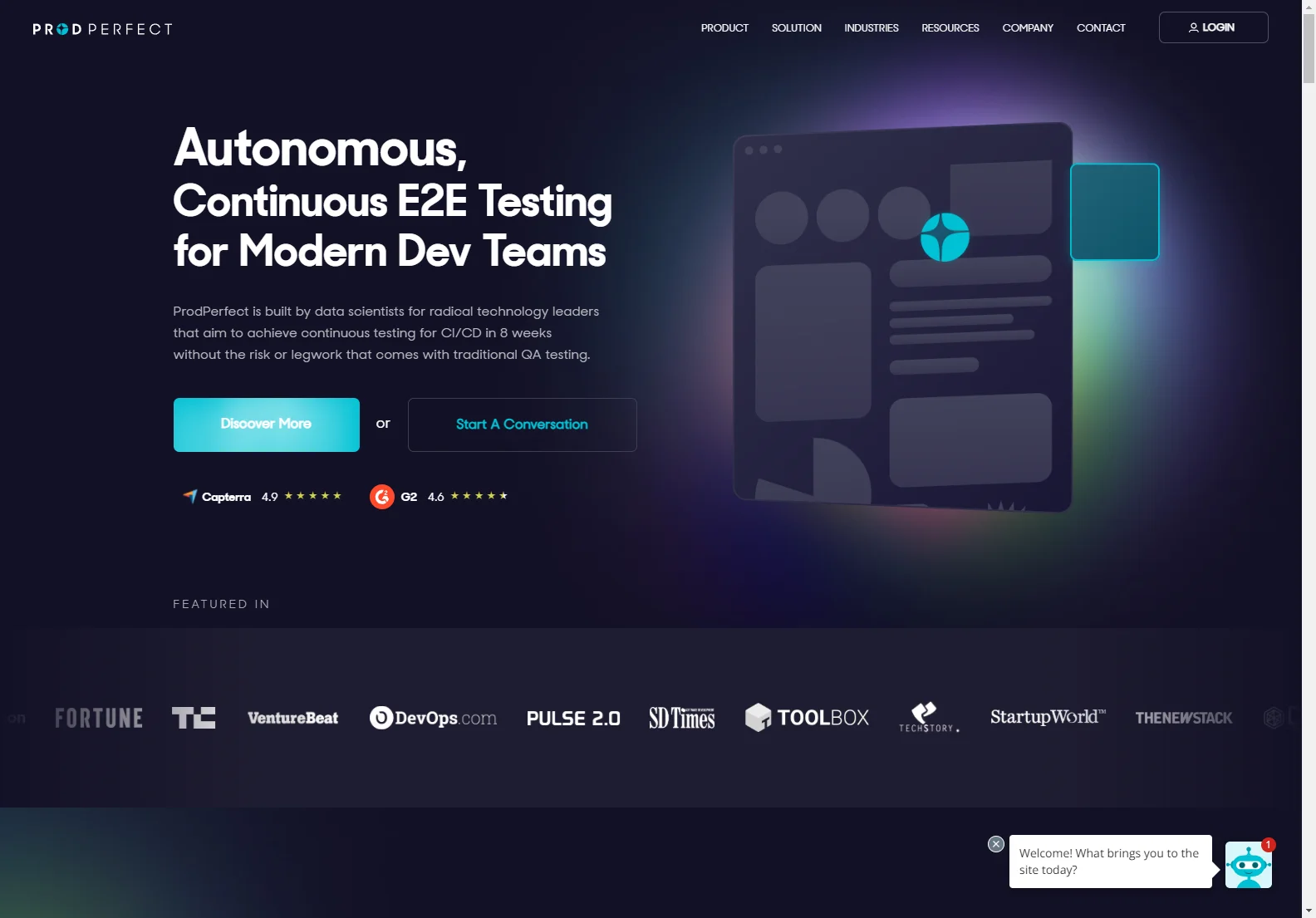 ProdPerfect: The Ultimate Data-Driven E2E Test Automation for CI/CD Success