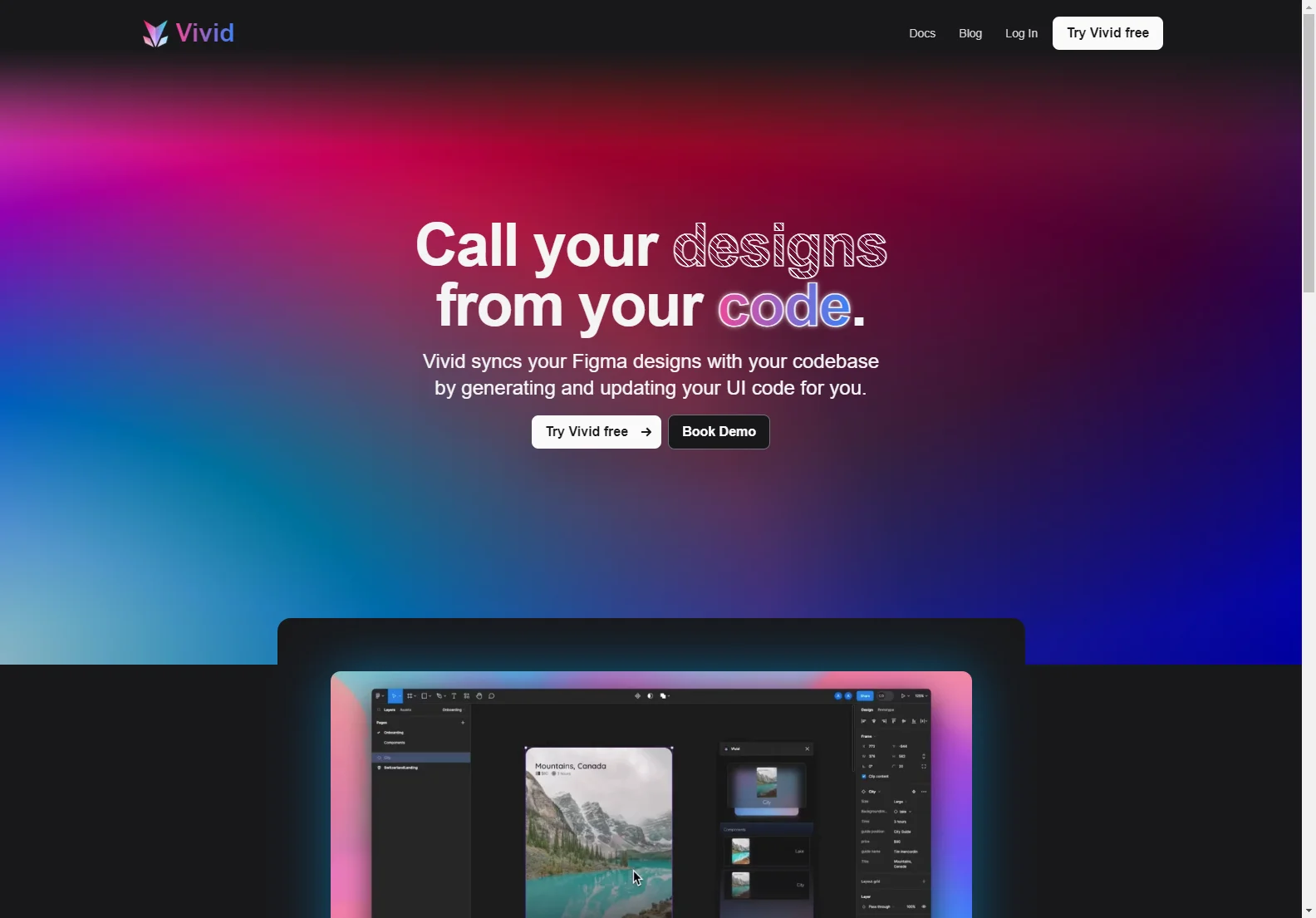 Vivid: Sync Figma Designs with Code Effortlessly