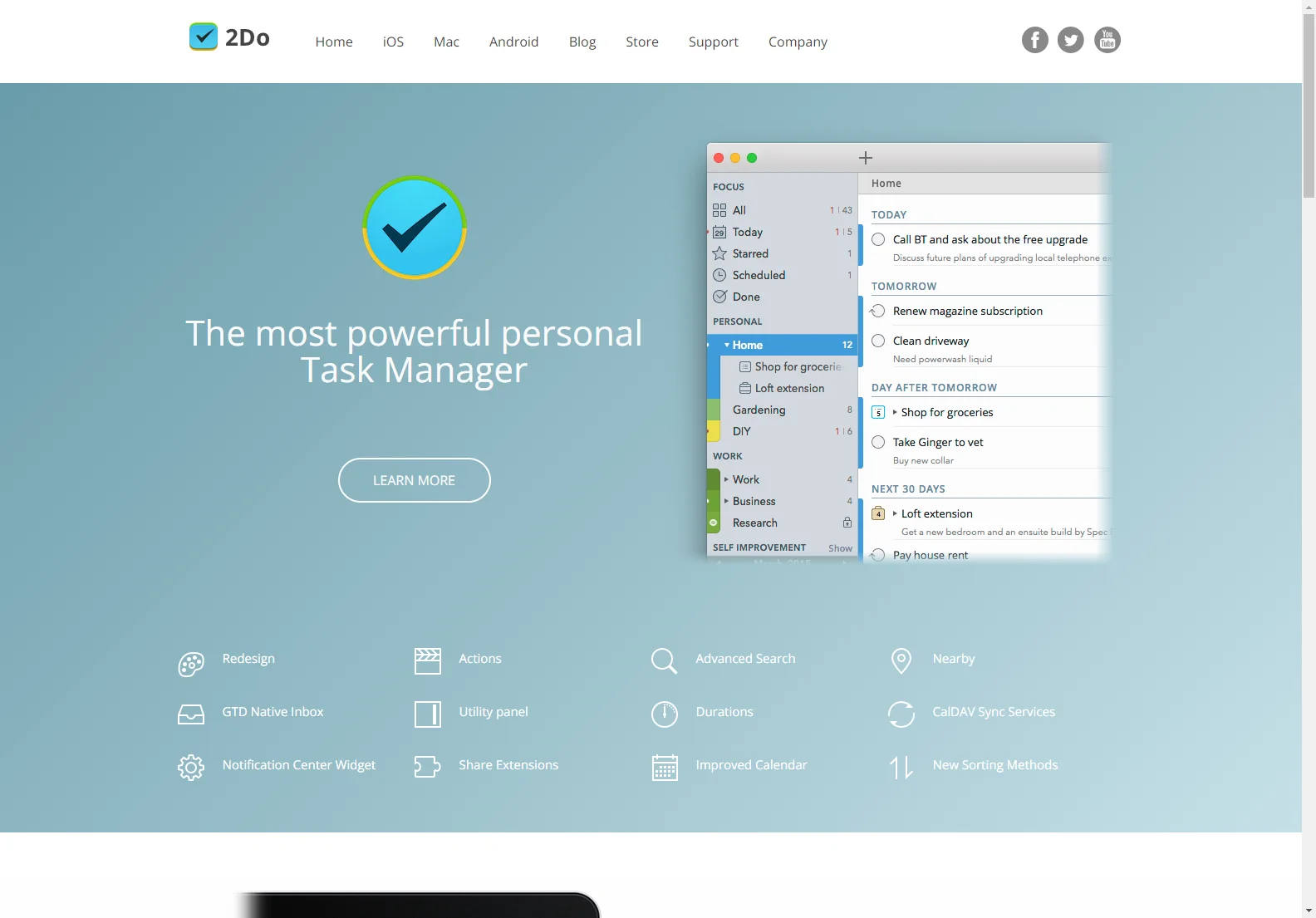 2Do: The Powerful Task Manager for Efficient Organization