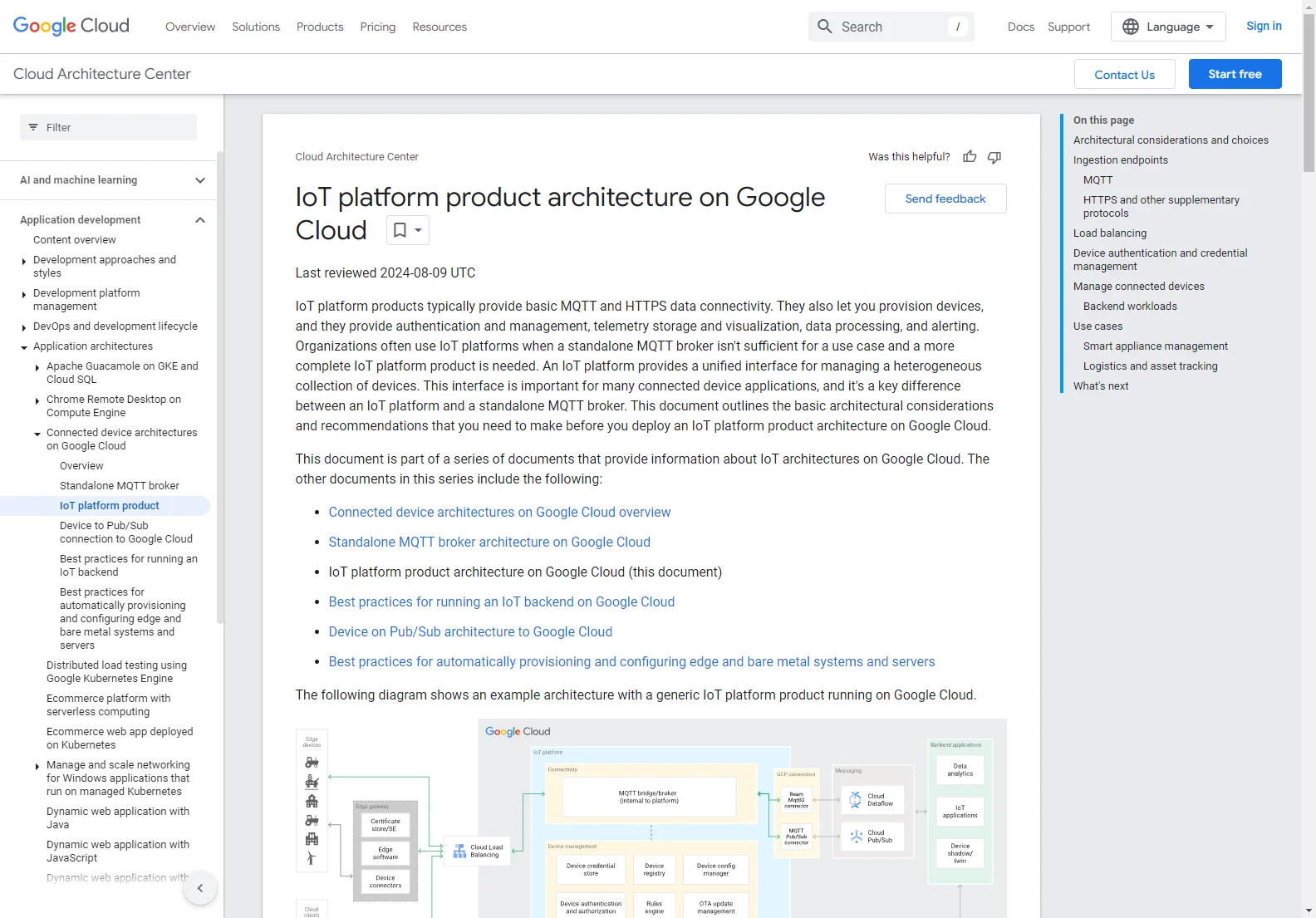 IoT Platform on Google Cloud: Comprehensive Device Management