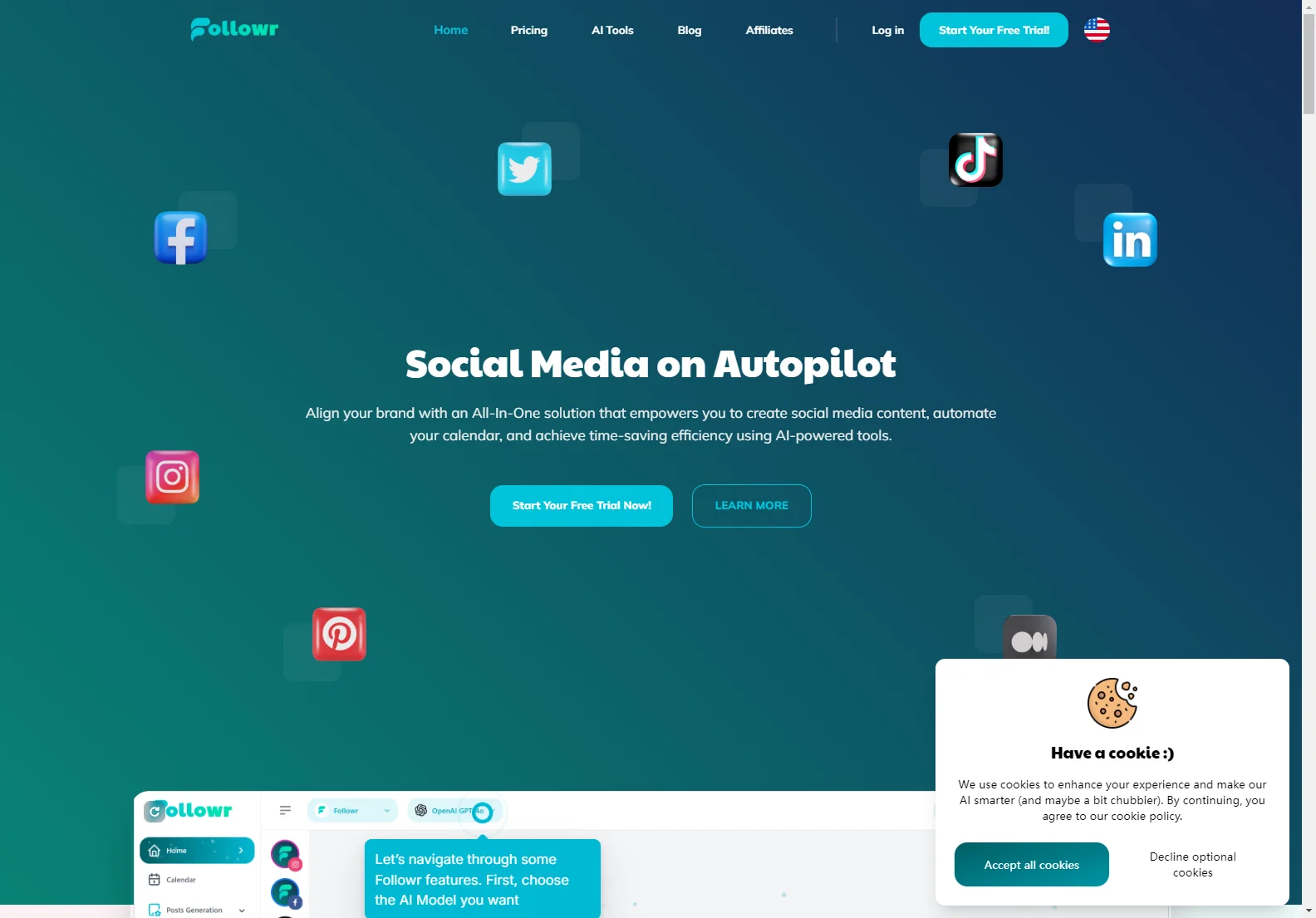 Followr: Empowering Social Media Management with AI