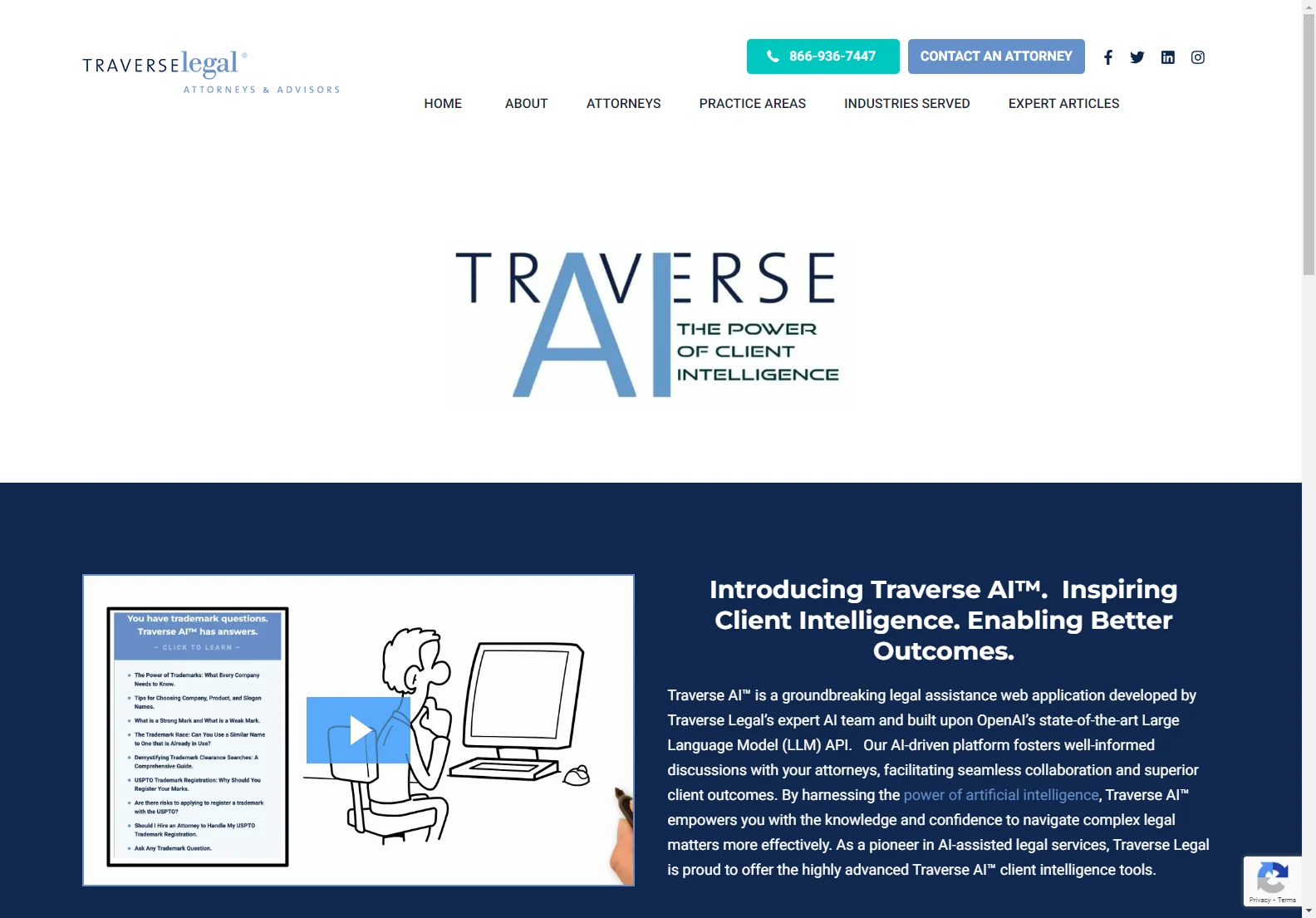 Traverse AI™: Empowering Legal Intelligence