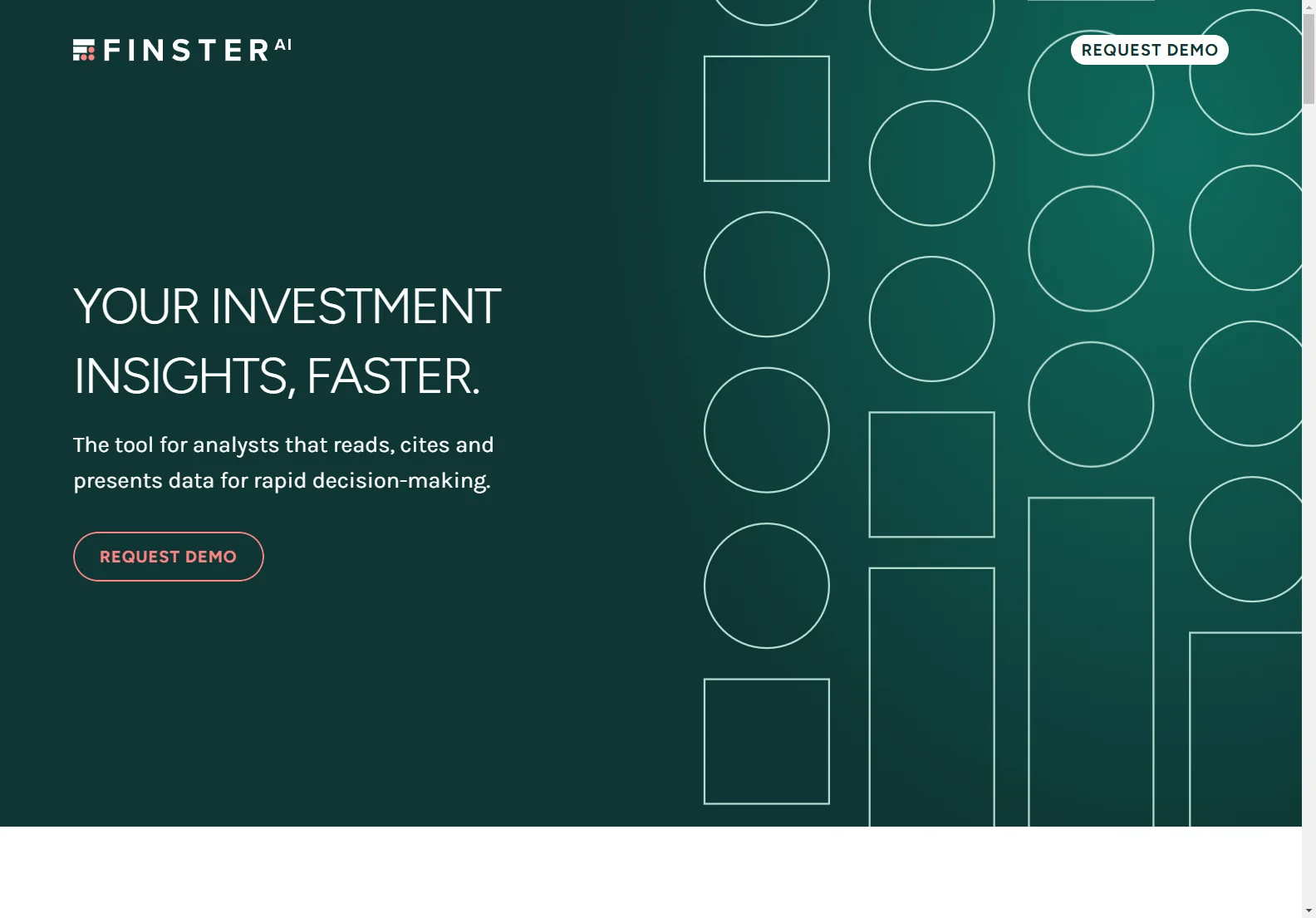 Finster AI: Accelerating Investment Insights with AI Power