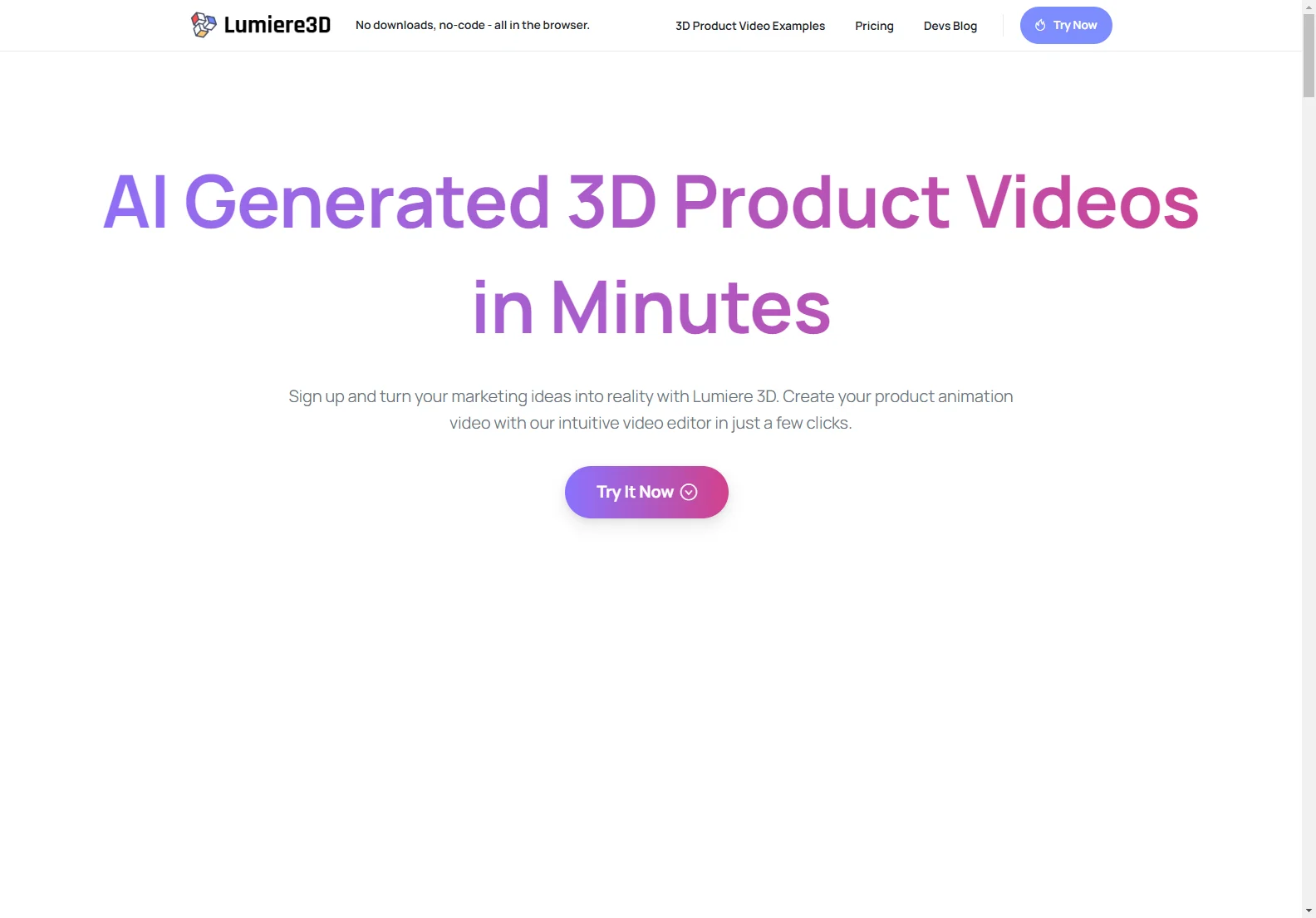 Lumiere 3D: Transform Your Products with Stunning 3D Videos