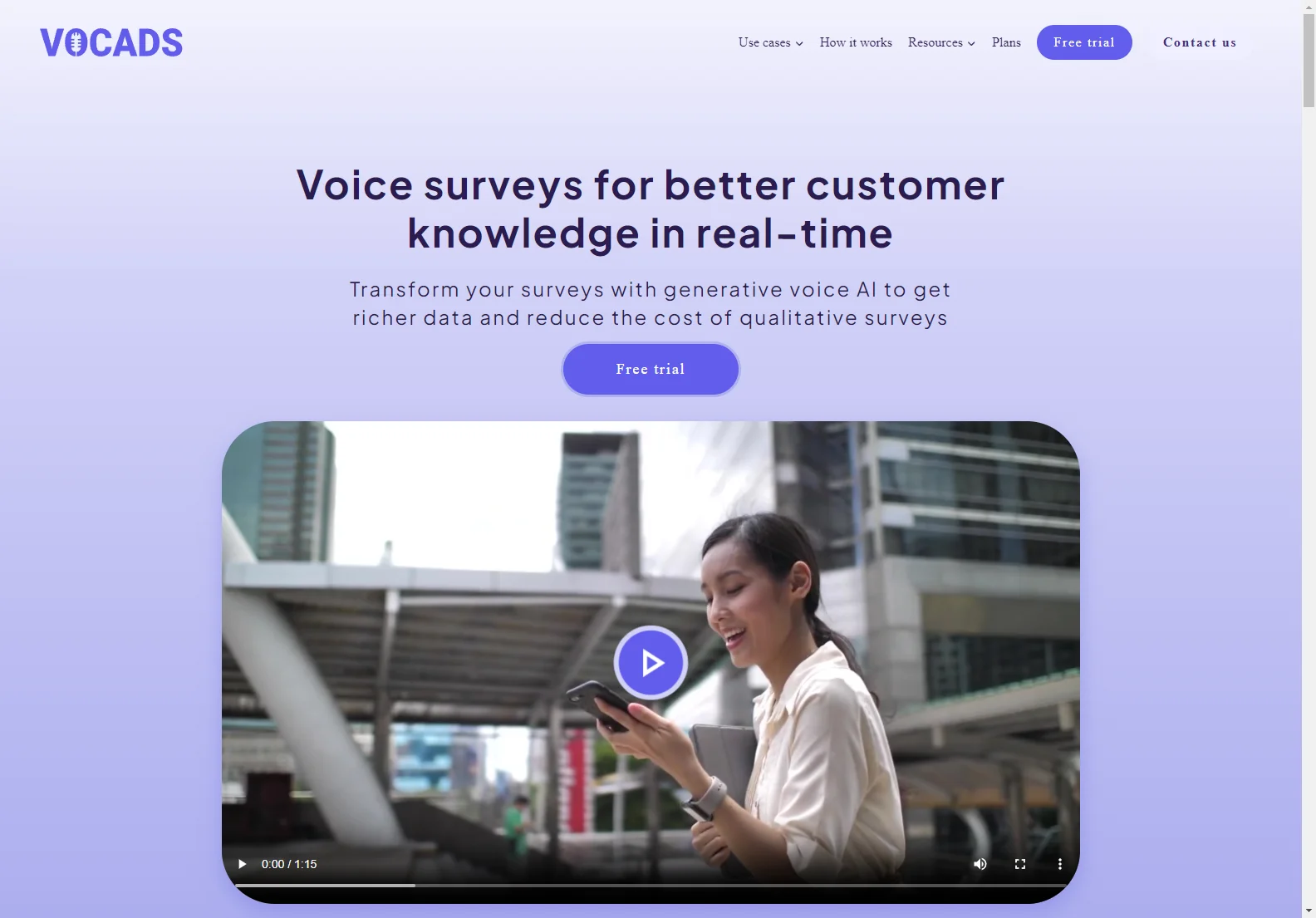 VOCADS: Enriching Data with Voice Surveys