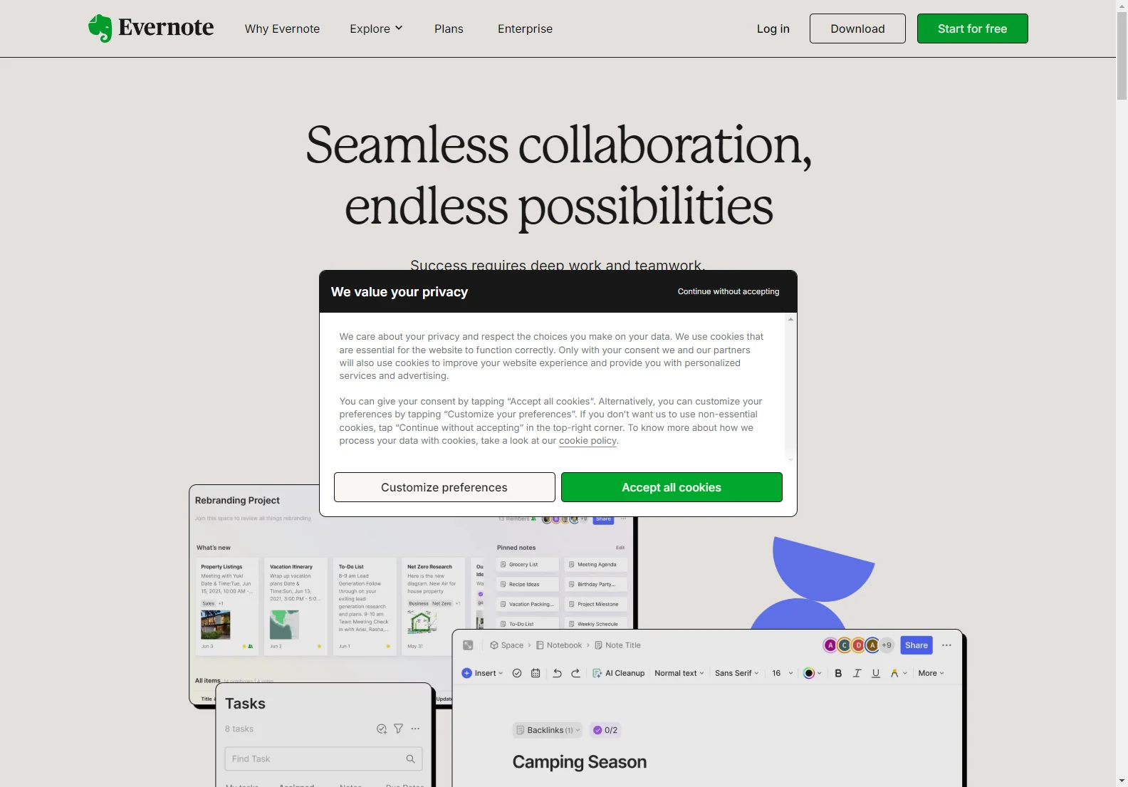 Evernote Teams: Unleashing Business Potential