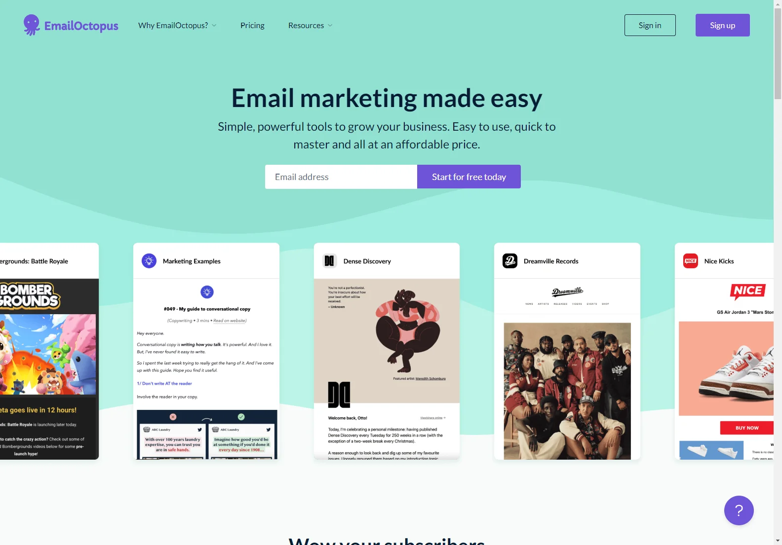 EmailOctopus: Simplifying Email Marketing for Business Growth