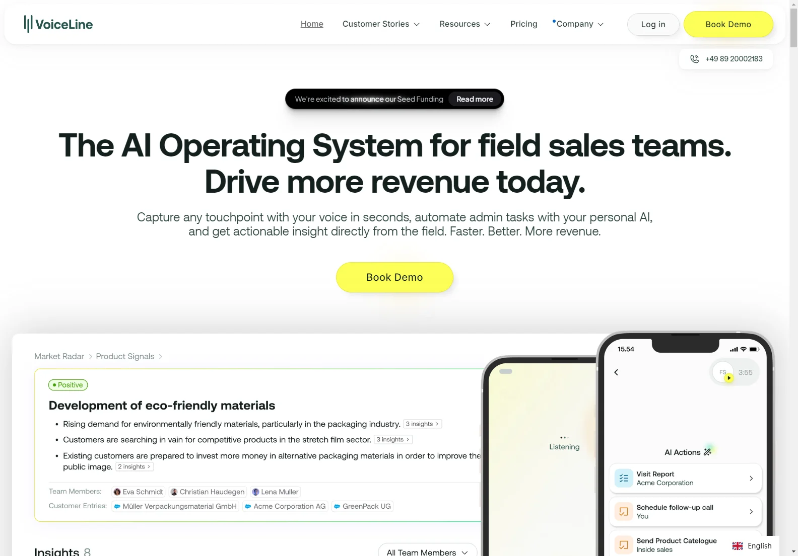 VoiceLine: Revolutionizing Field Sales with AI Intelligence