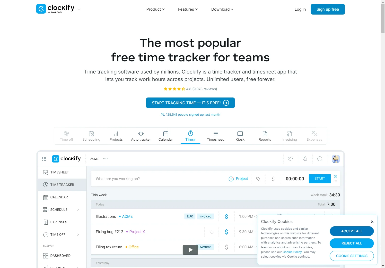 Clockify™: Revolutionize Time Tracking for Free