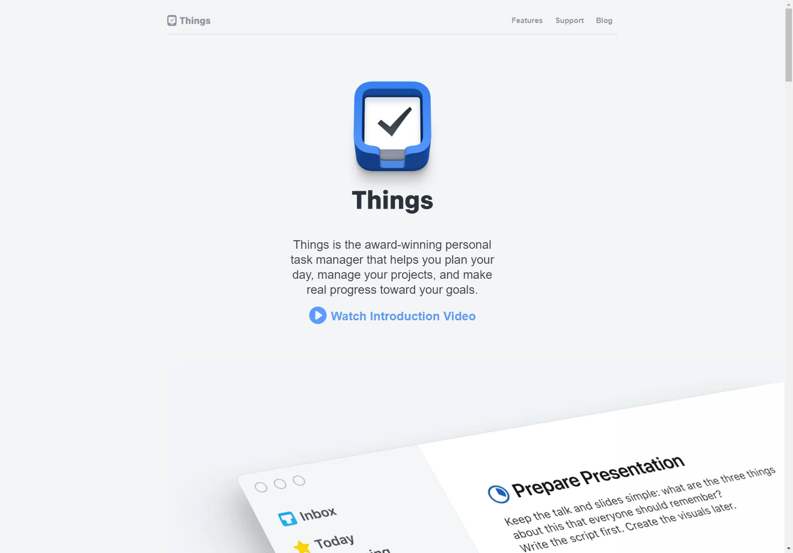 Things - The Premier Task Manager for Mac & iOS