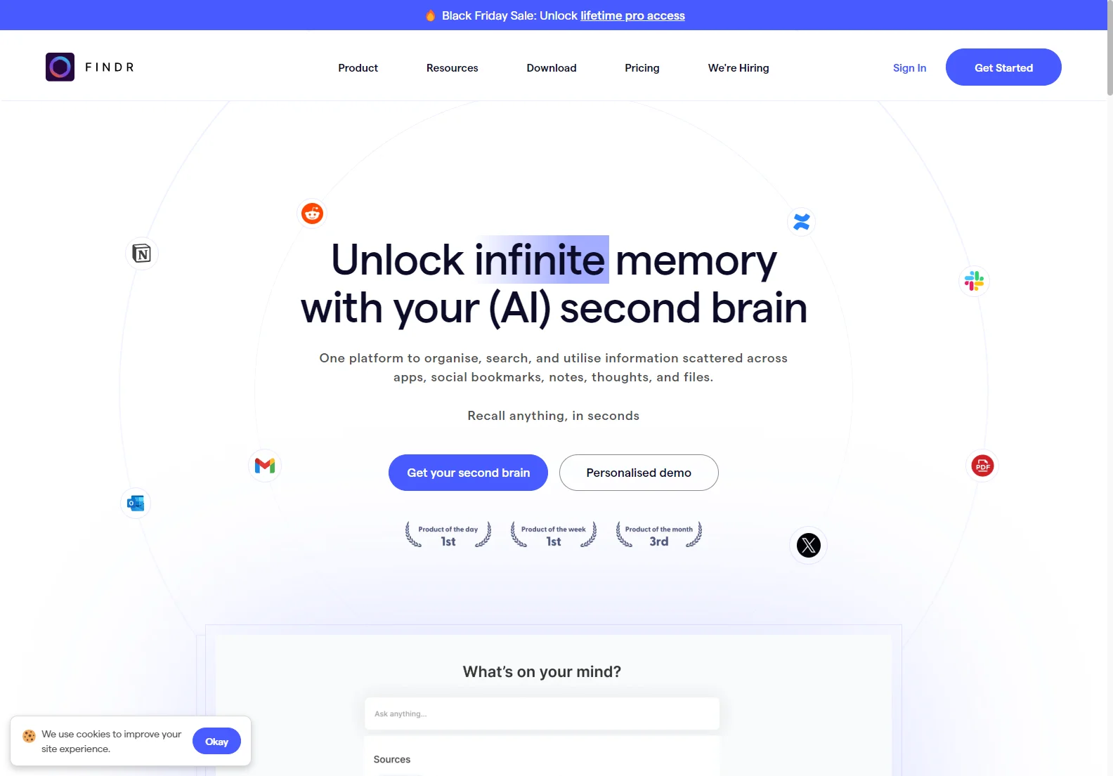 Findr: Unlock Infinite Memory for Efficient Information Management