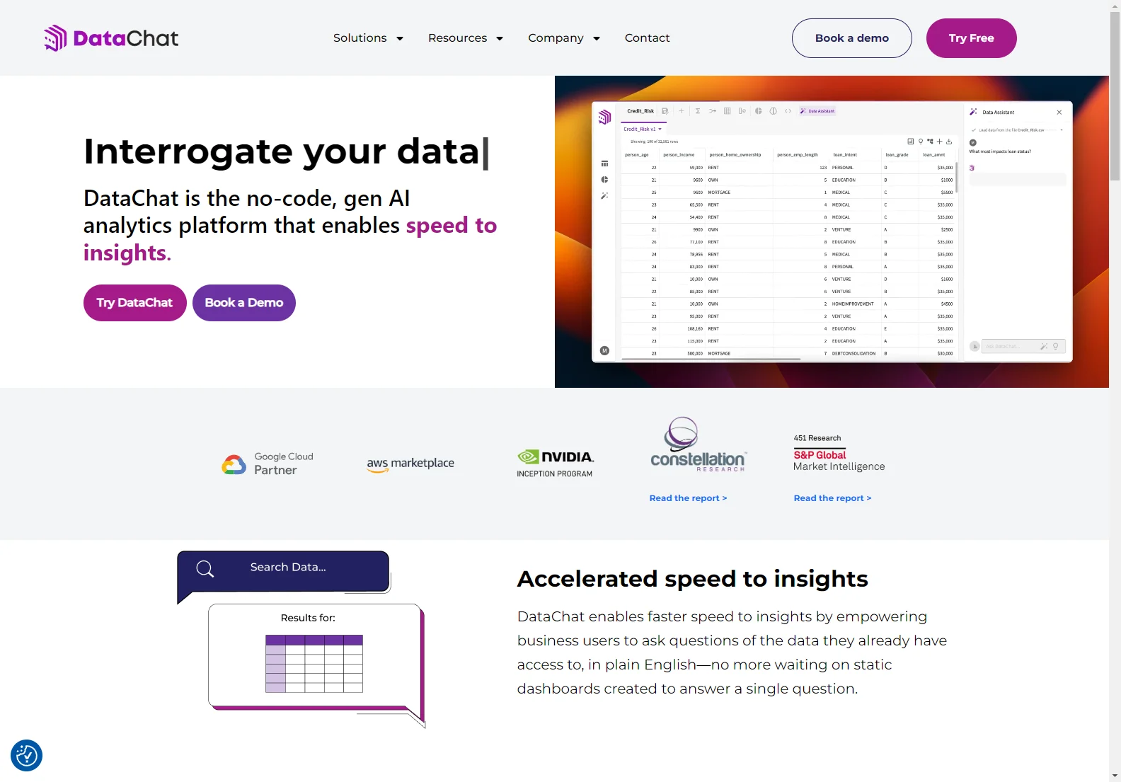 DataChat: The No-Code AI Analytics Platform for Swift Insights