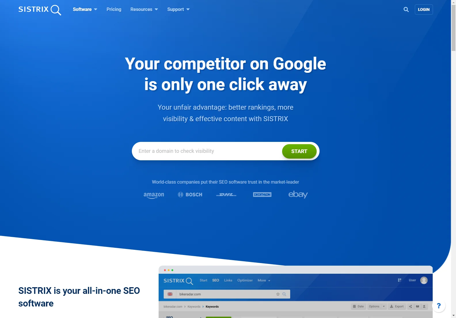 SISTRIX Toolbox: Enhance Your SEO with Professional Tools