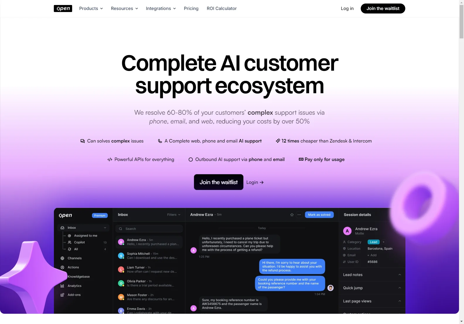 Open - Revolutionizing Customer Support with AI Autopilot