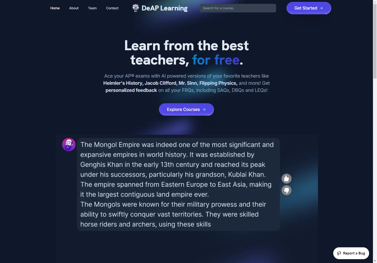 DeAP Learning Labs: Empowering Students with AI-Powered Learning