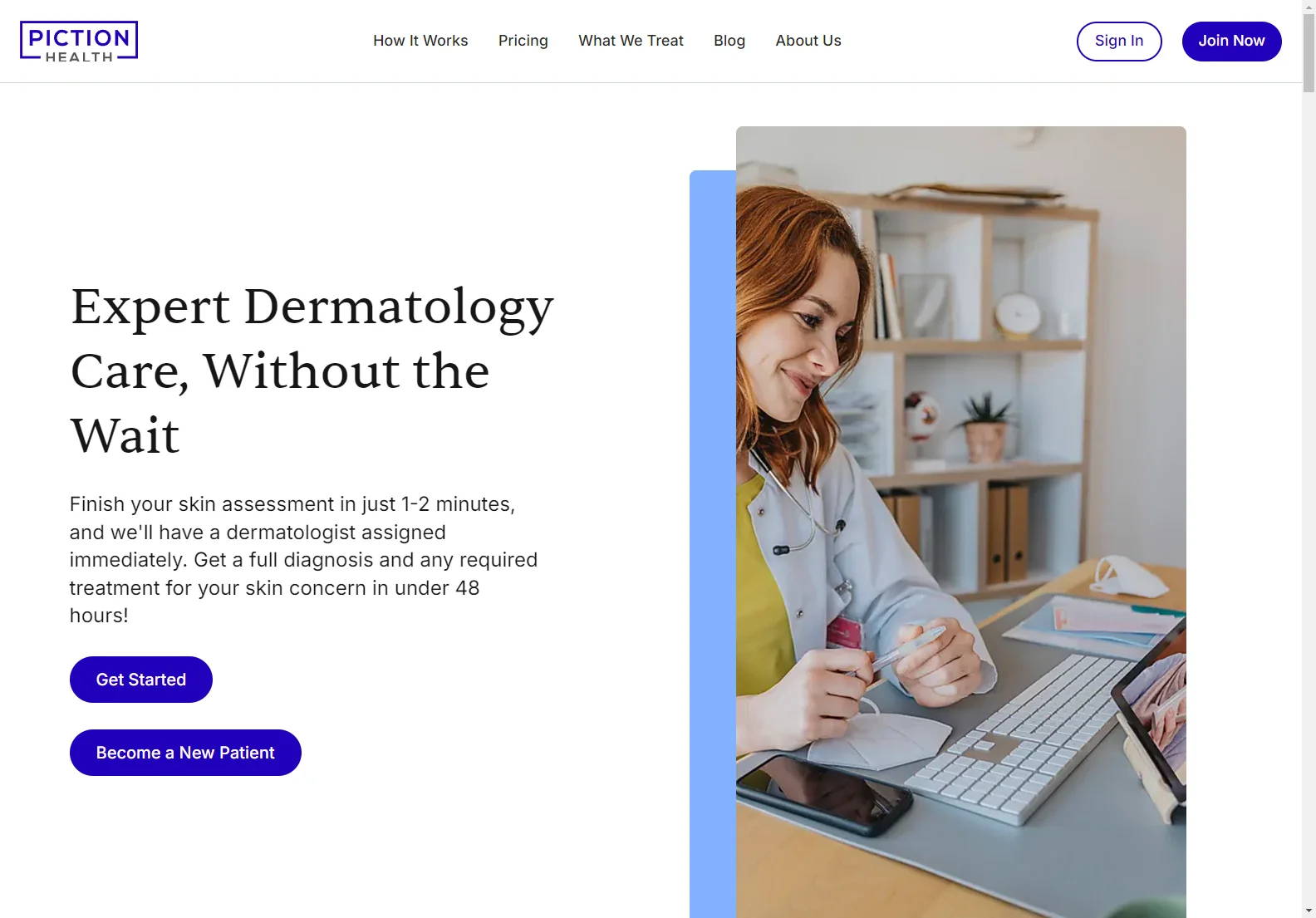 Piction Health: Quick, Expert Dermatology Care