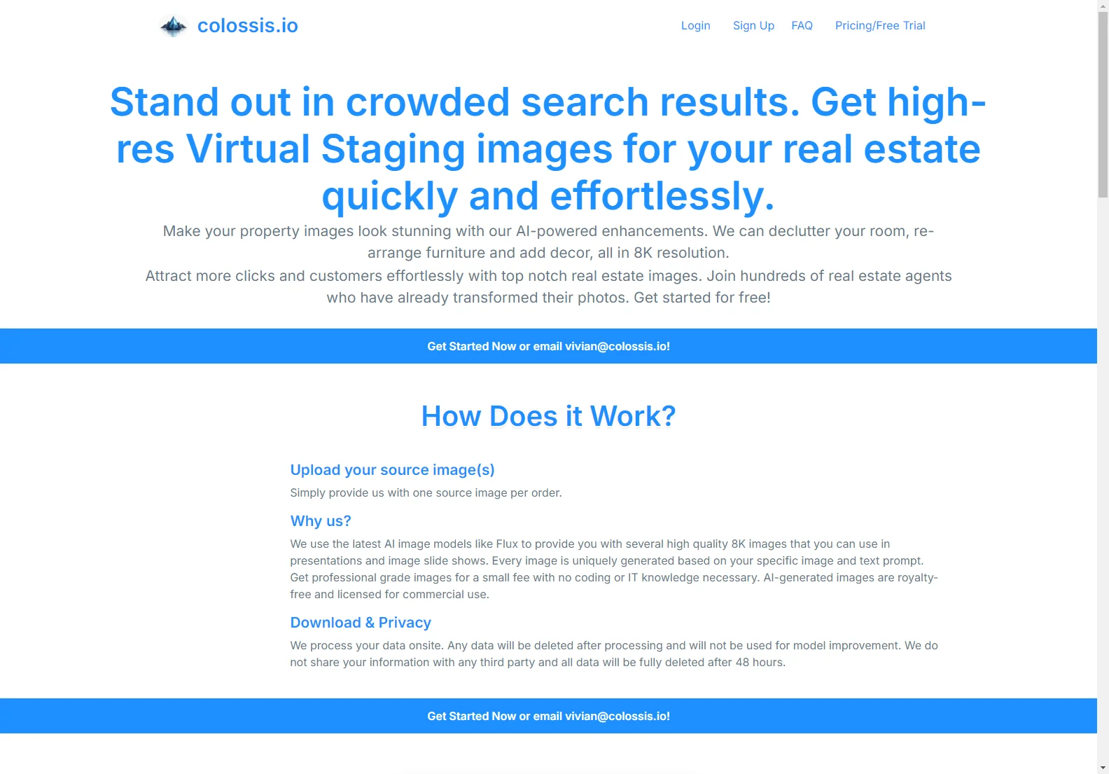 colossis.io: Transform Your Real Estate Images with AI