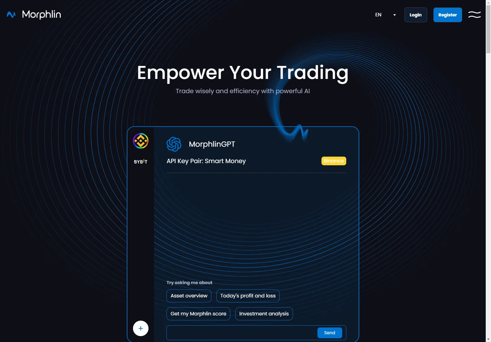 Morphlin - Enhance Your Trading Efficiency with AI