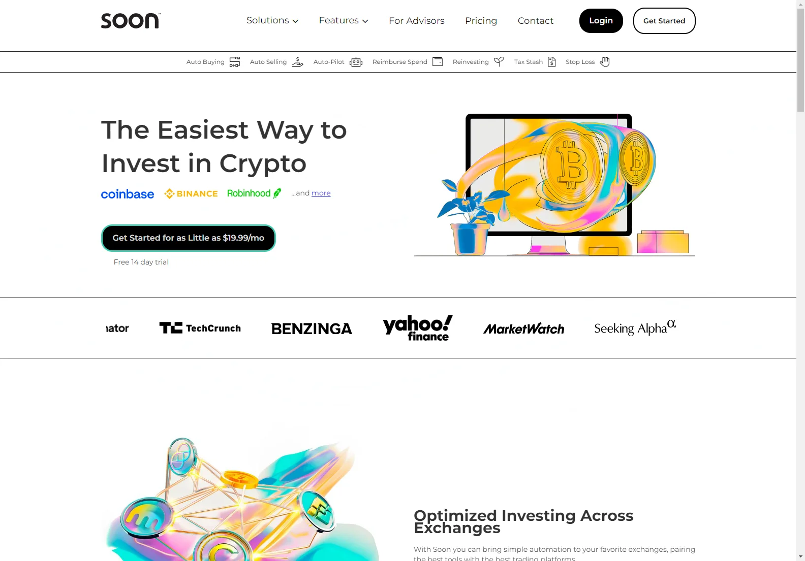 Soon: Automated Crypto Investing for Better Returns