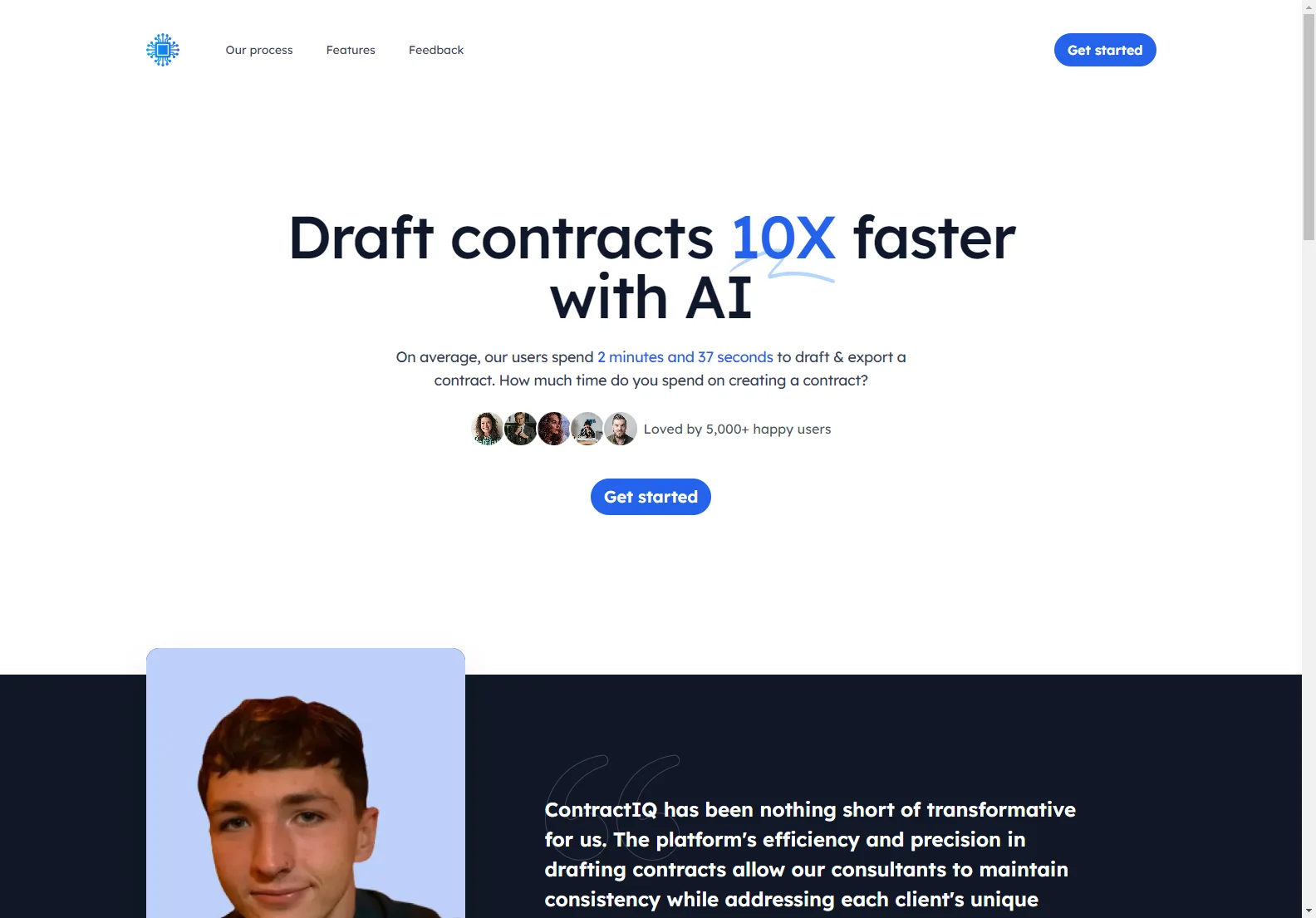 ContractIQ: Draft Contracts 10X Faster with AI